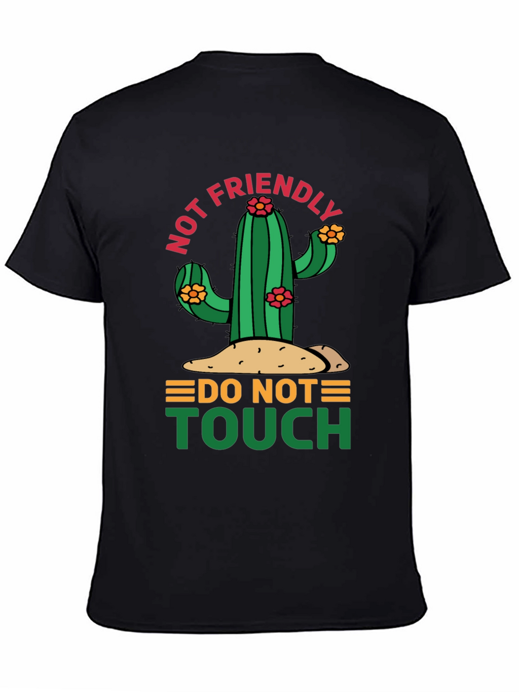 Not Friendly Cactus Graphic Tee