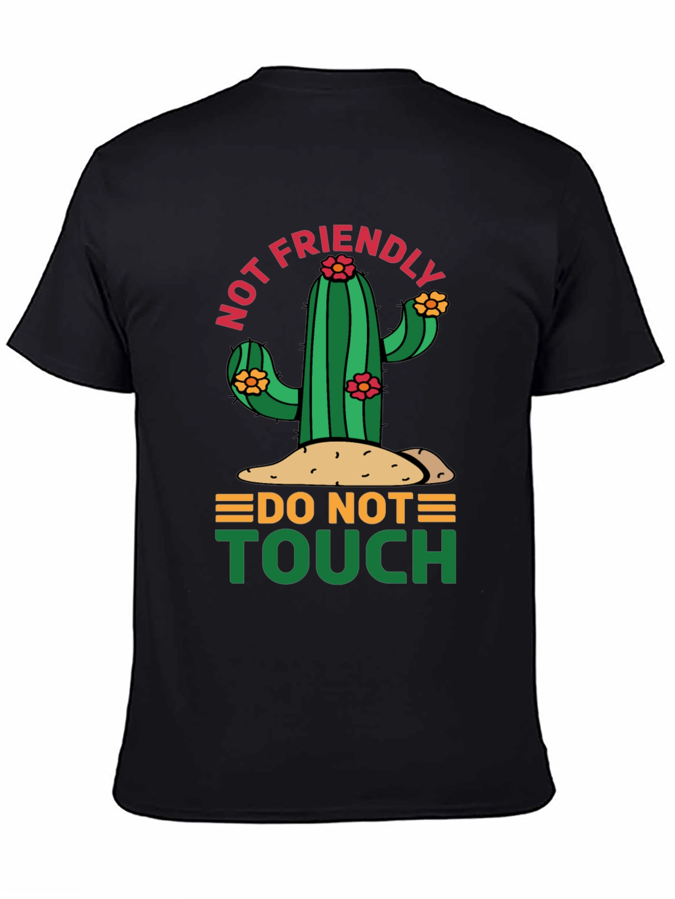 Not Friendly Cactus Graphic Tee