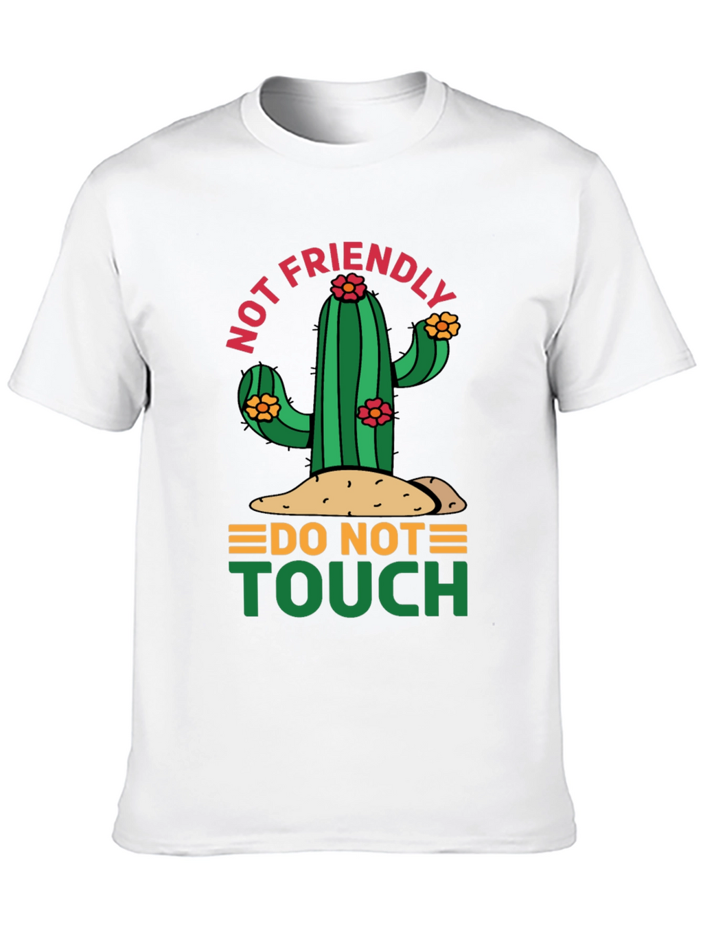 Not Friendly Cactus Graphic Tee