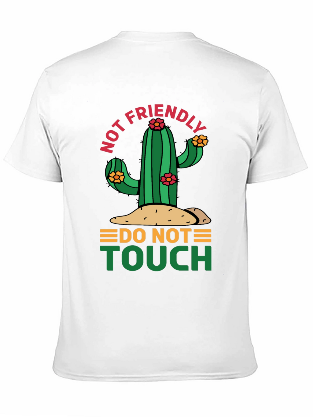 Not Friendly Cactus Graphic Tee