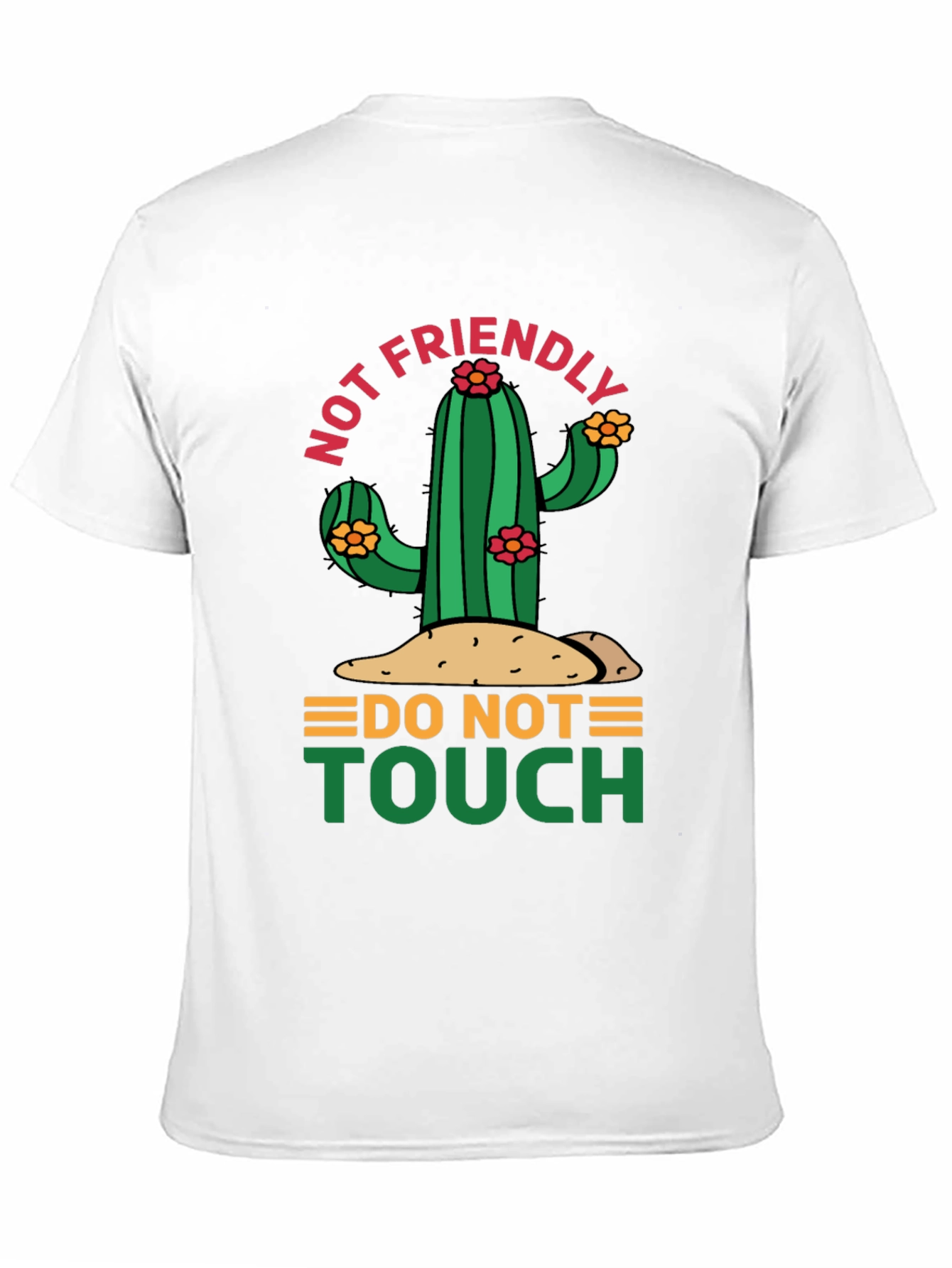 Not Friendly Cactus Graphic Tee