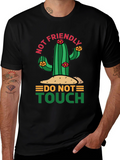 Not Friendly Cactus Graphic Tee