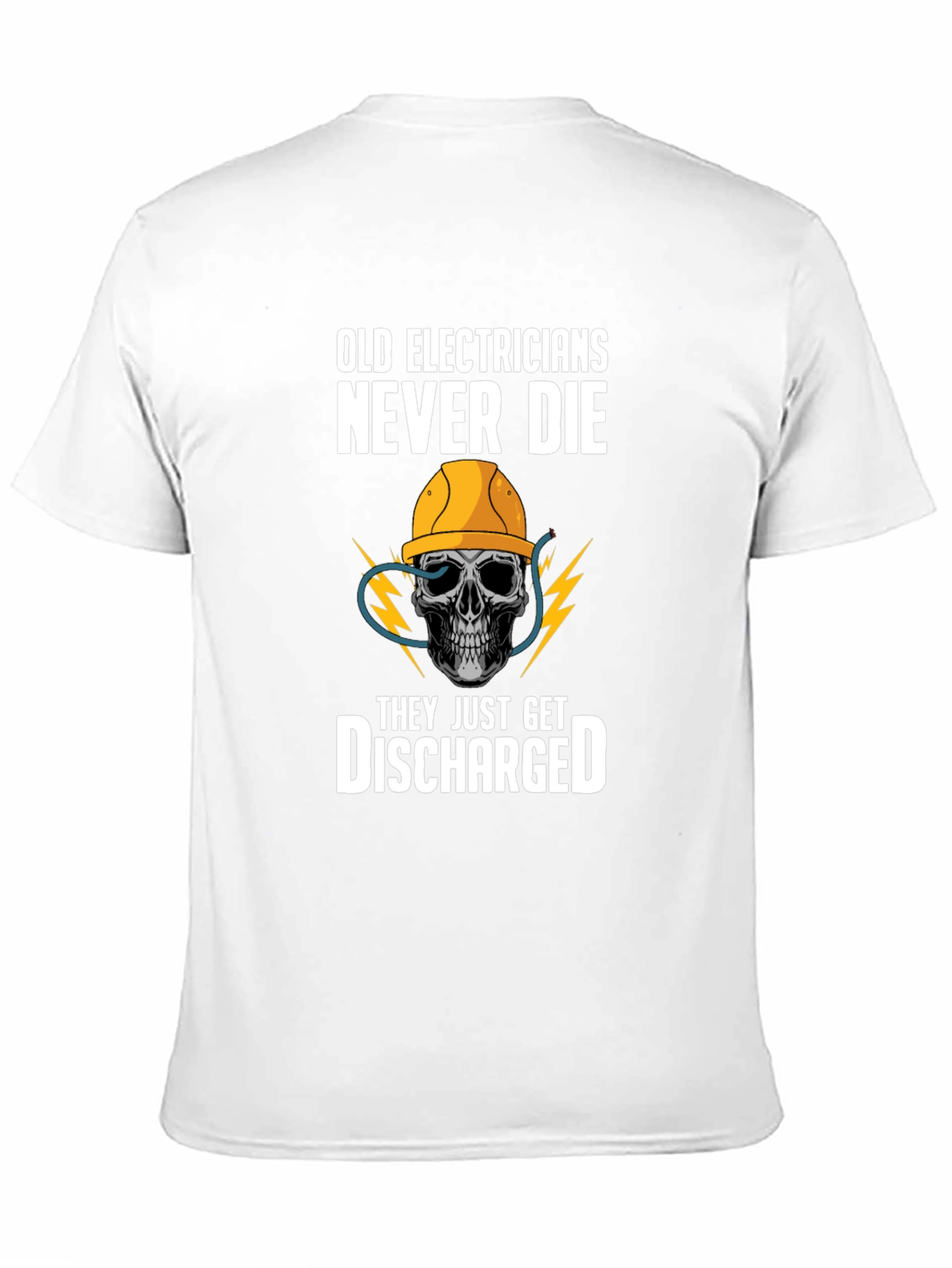 Old Electricians Never Die T-Shirt