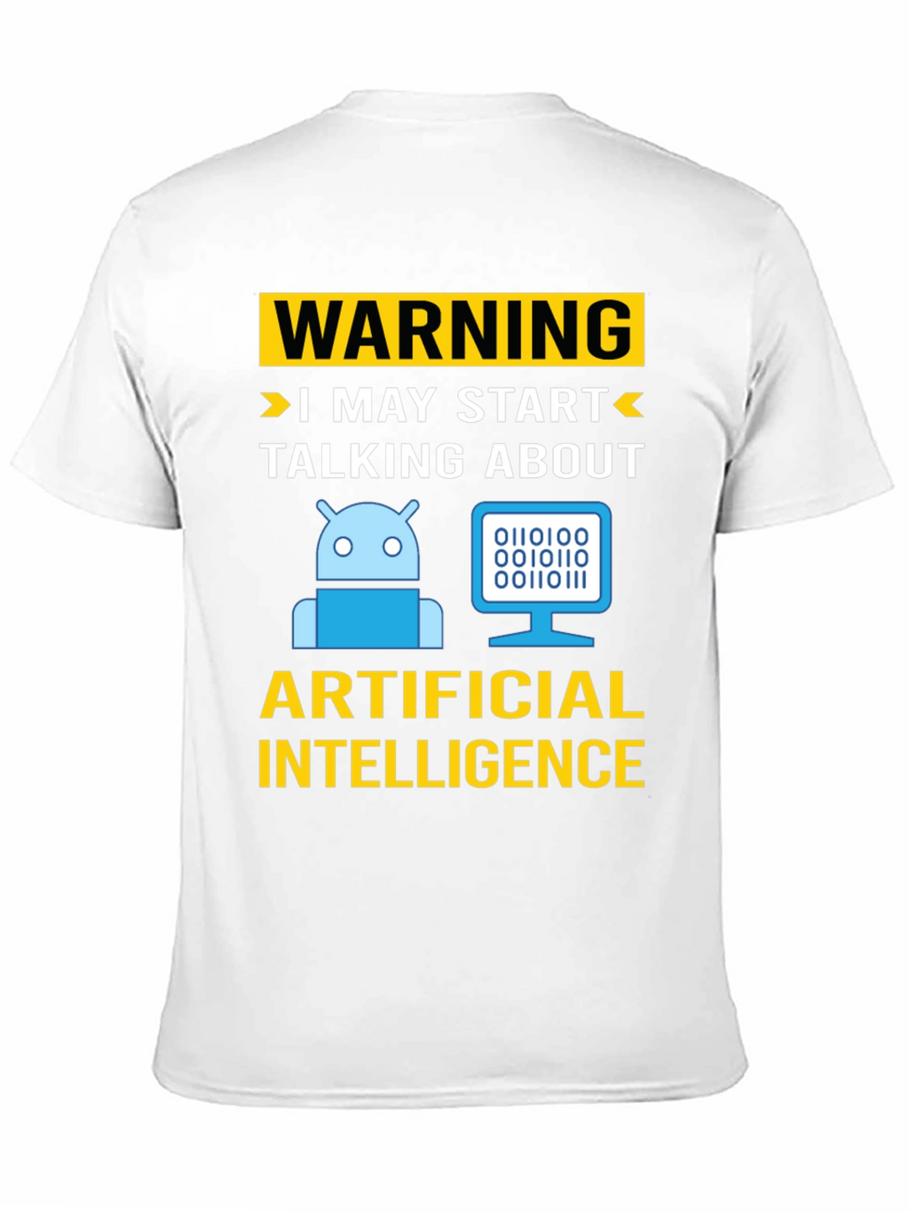 Warning AI Humor T-Shirt