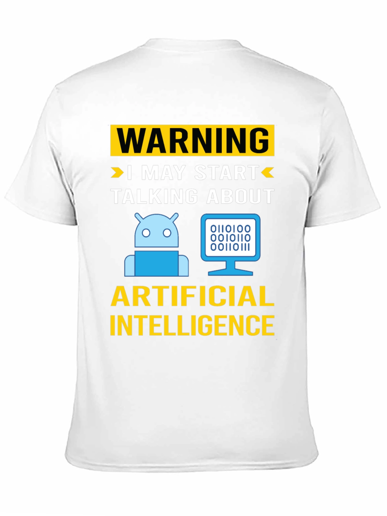 Warning AI Humor T-Shirt