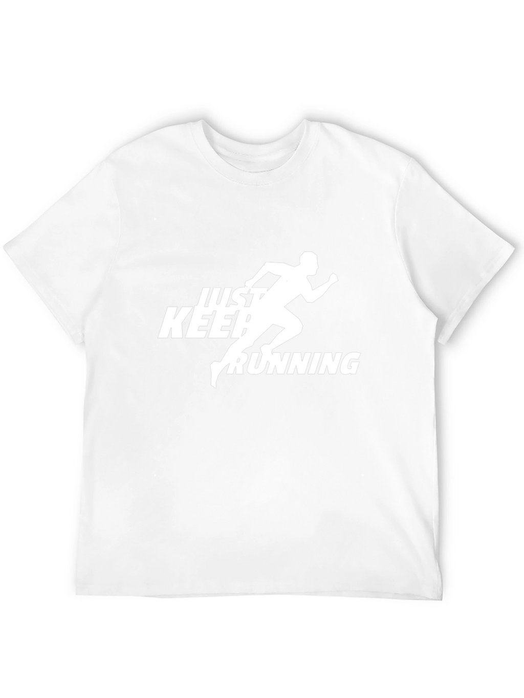 Just Keep Running Black T-Shirt