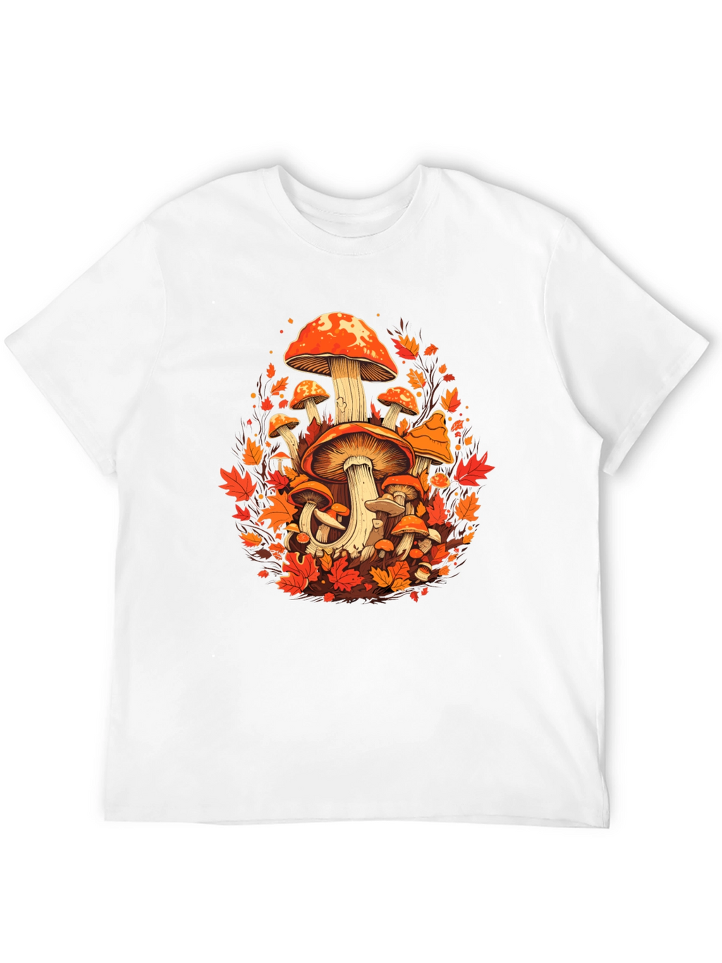 Autumn Mushroom Graphic Tee