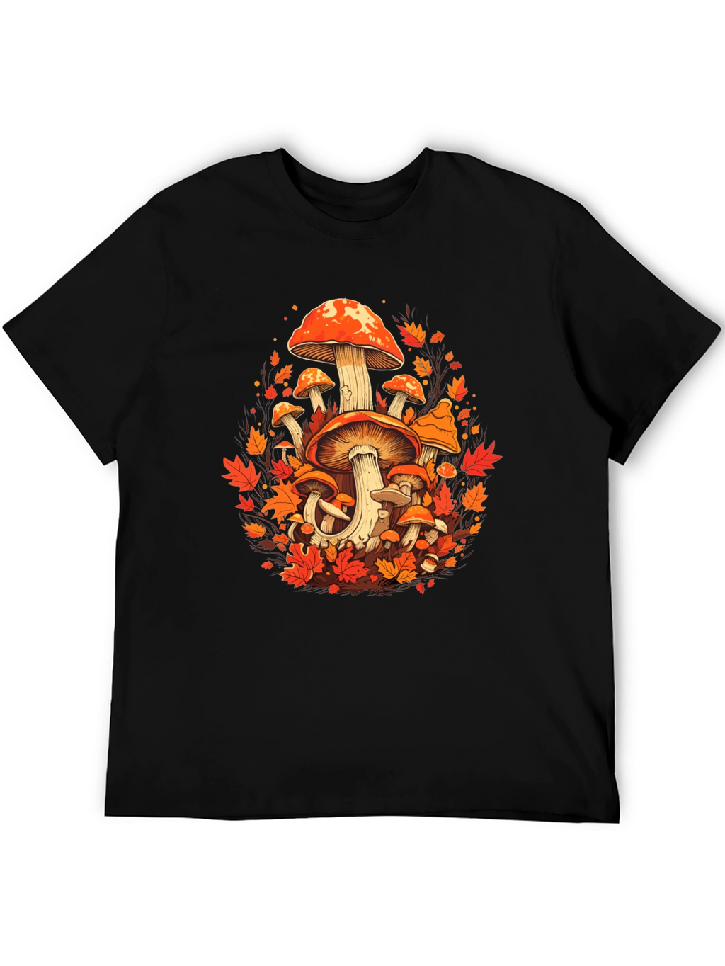 Autumn Mushroom Graphic Tee