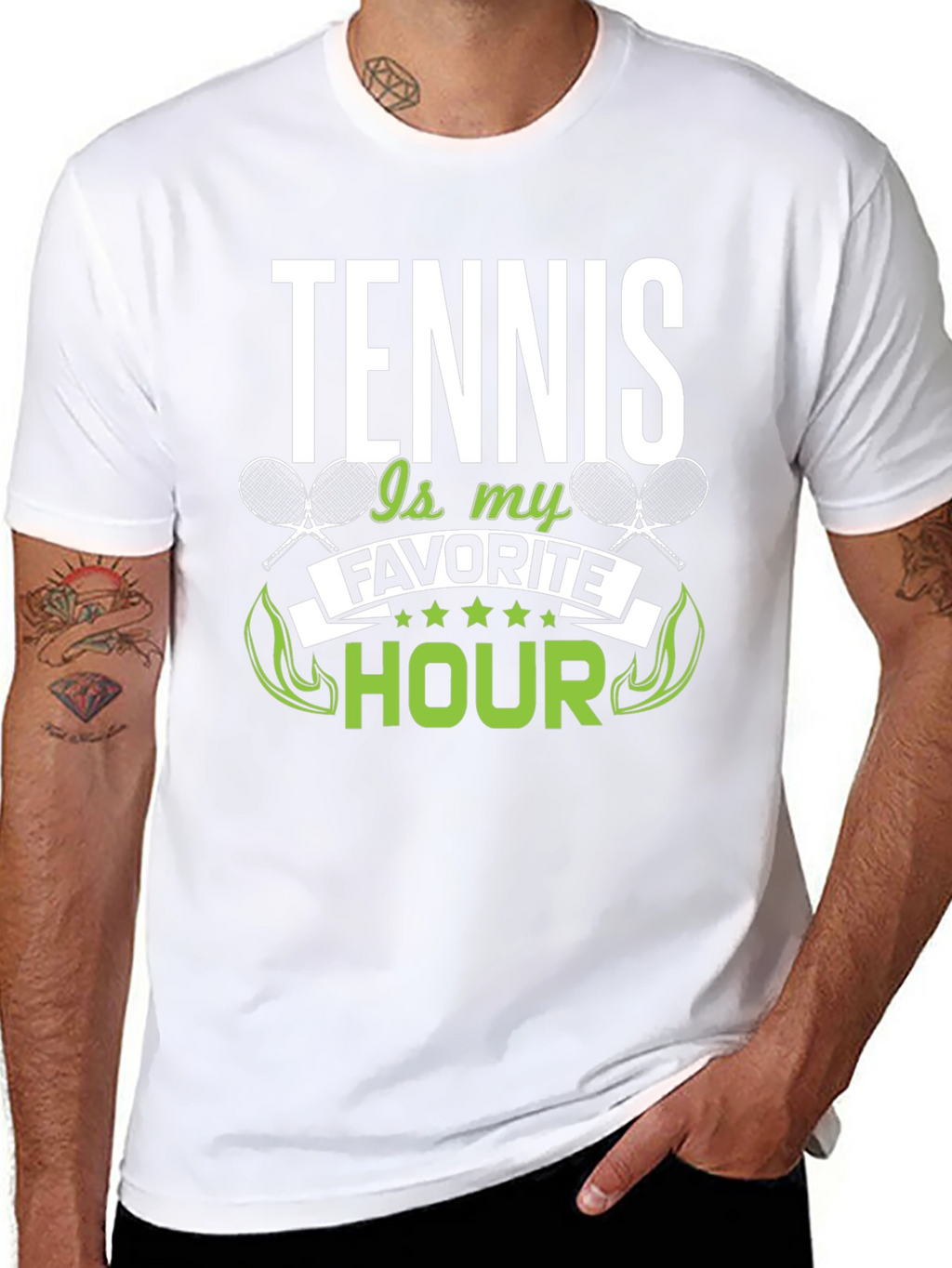 Tennis Is My Favorite Hour T-Shirt