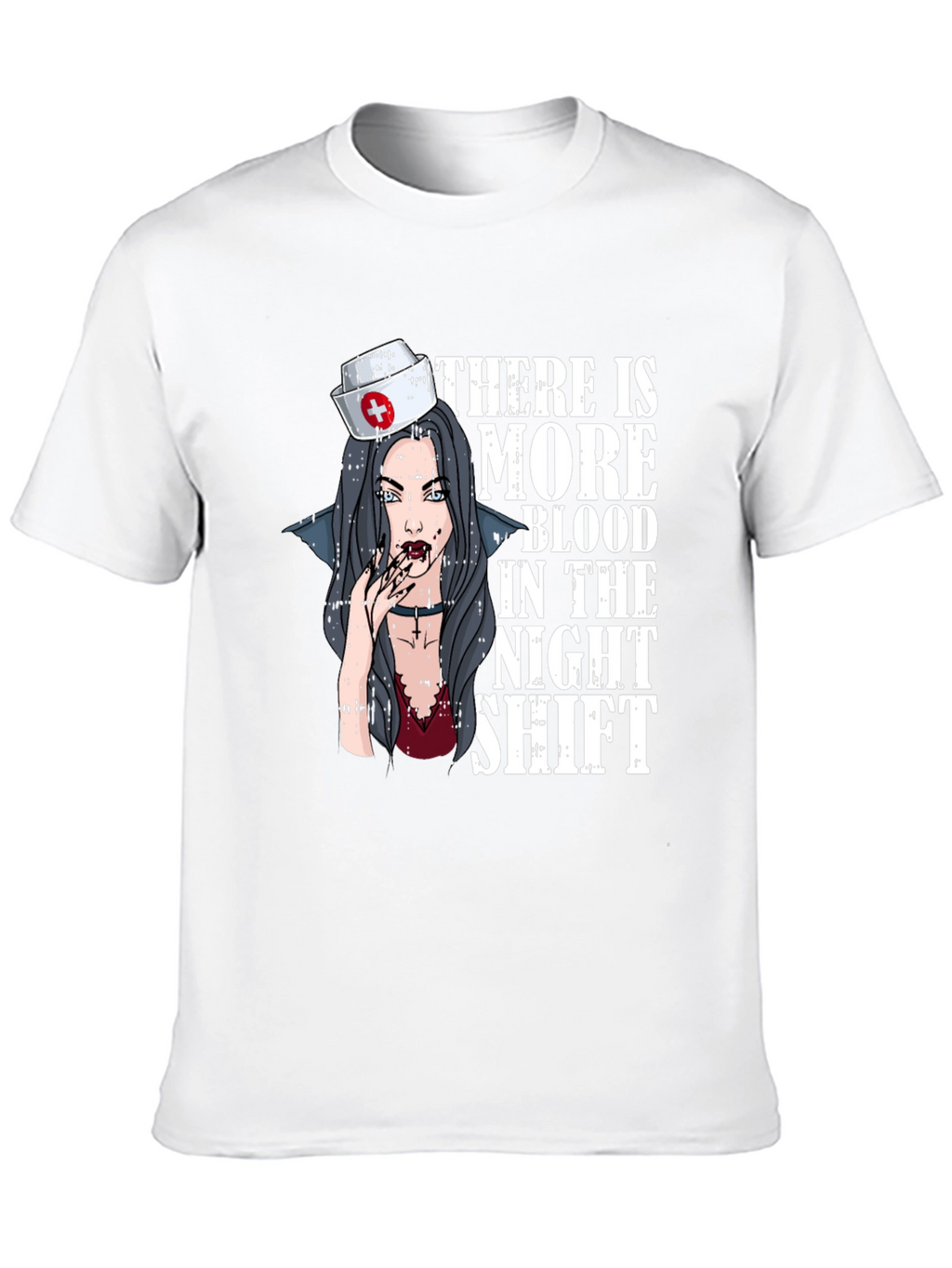 Vampire Nurse Night Shift T-Shirt