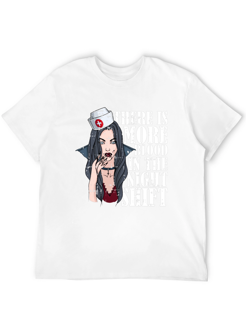 Vampire Nurse Night Shift T-Shirt
