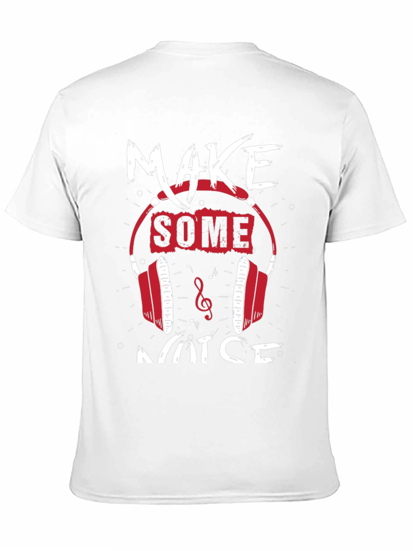 Make Some Noise Graphic Tee - Music Lover Shirt