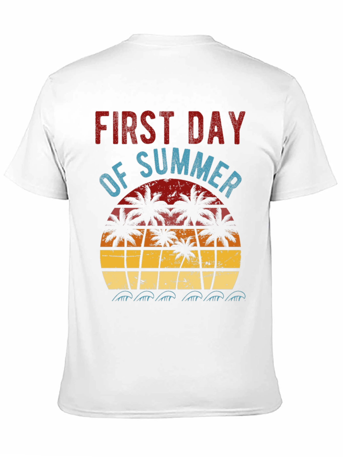 First Day of Summer T-Shirt - Beach Vibes