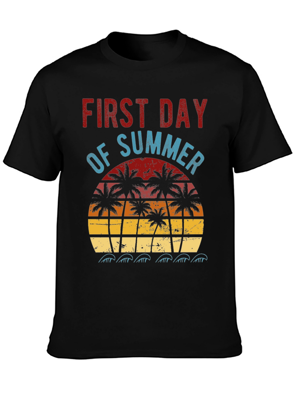 First Day of Summer T-Shirt - Beach Vibes