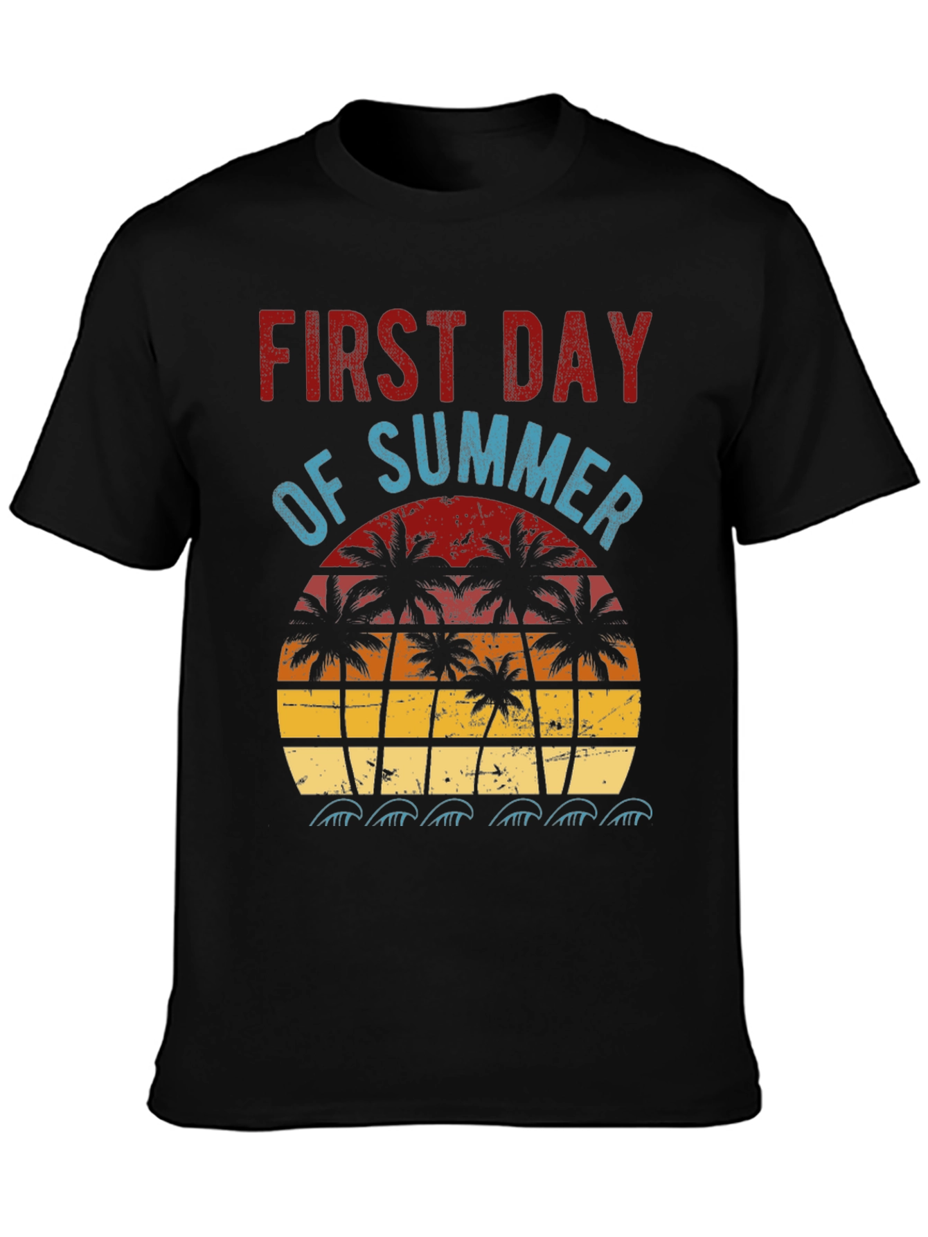 First Day of Summer T-Shirt - Beach Vibes