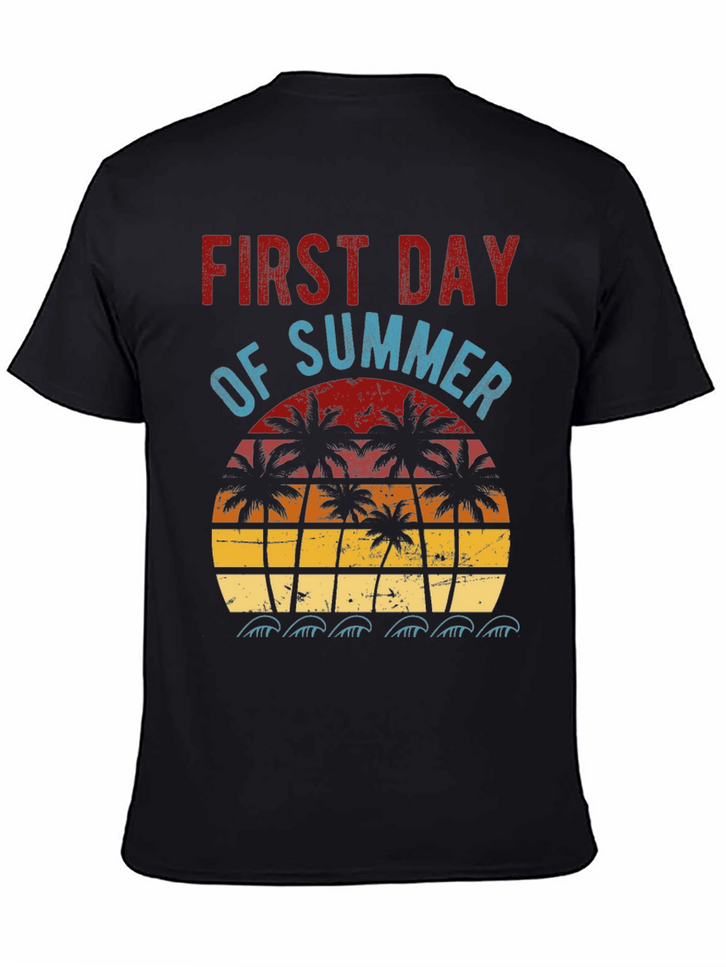 First Day of Summer T-Shirt - Beach Vibes