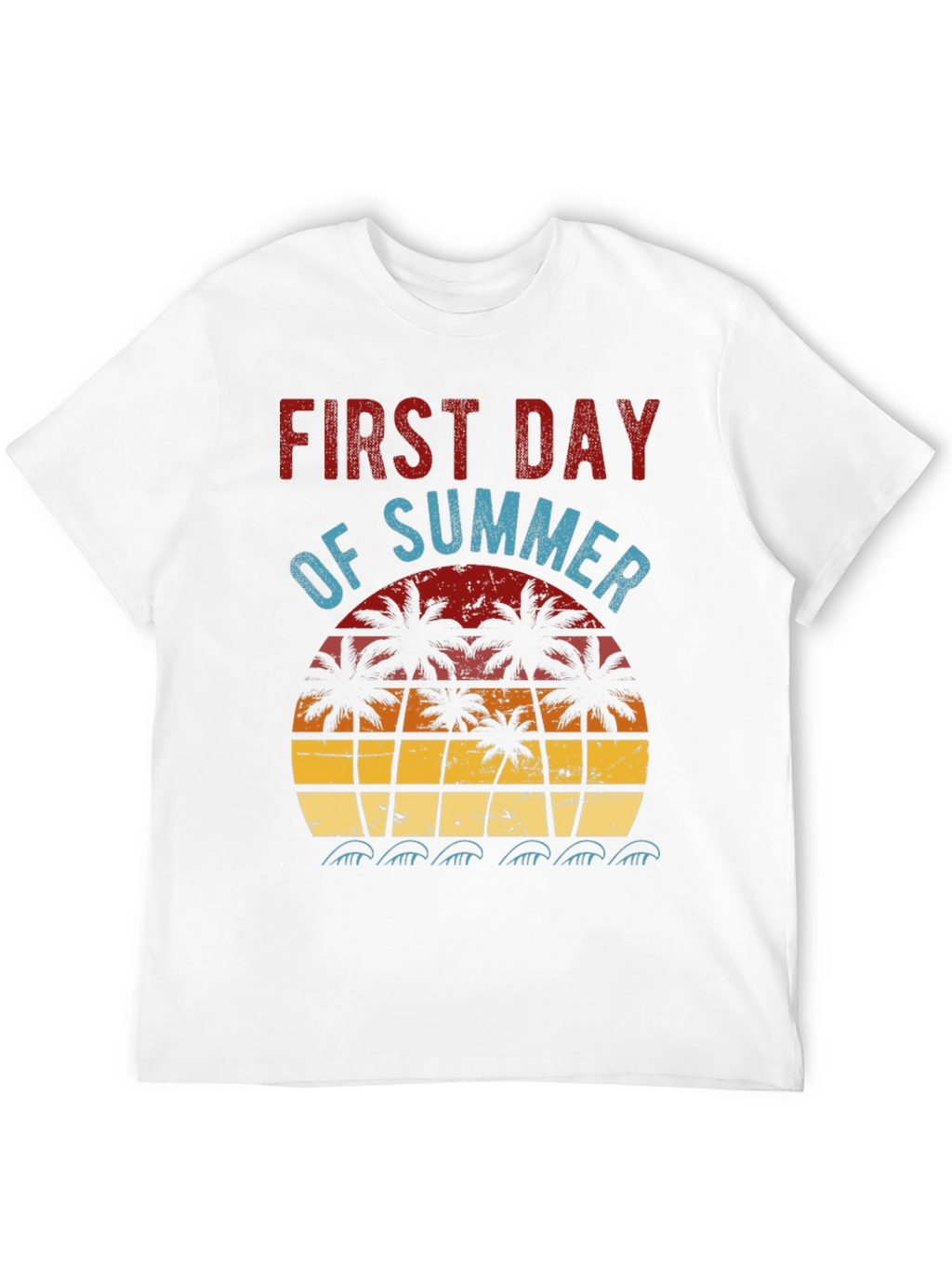 First Day of Summer T-Shirt - Beach Vibes