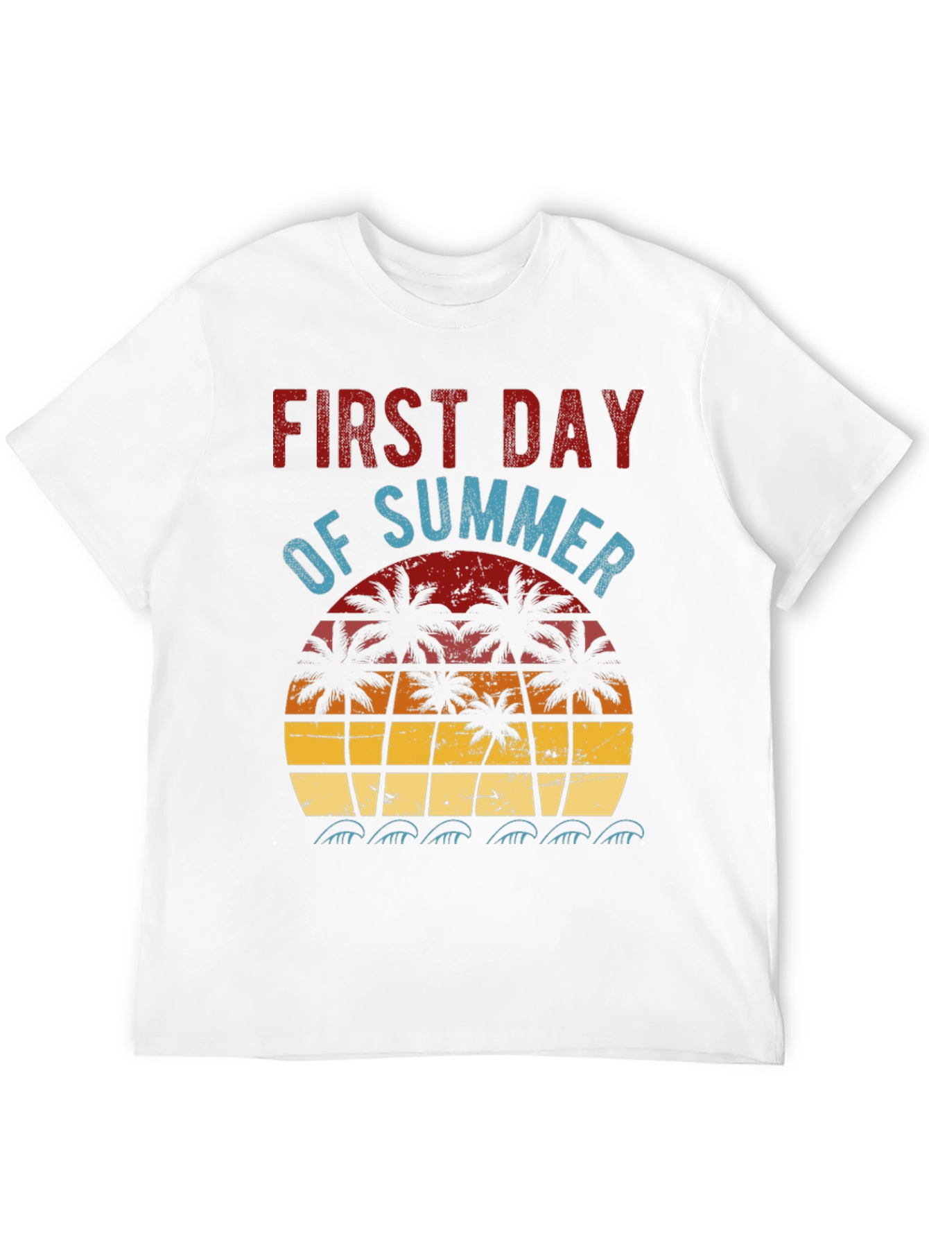 First Day of Summer T-Shirt - Beach Vibes