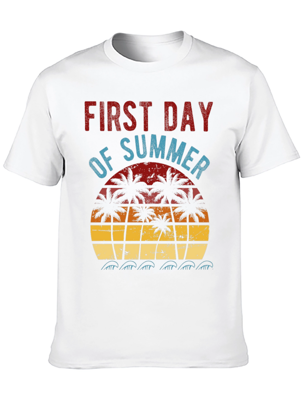 First Day of Summer T-Shirt - Beach Vibes