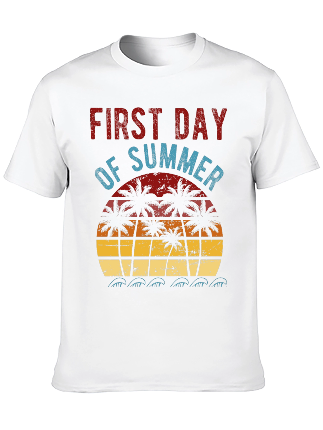 First Day of Summer T-Shirt - Beach Vibes
