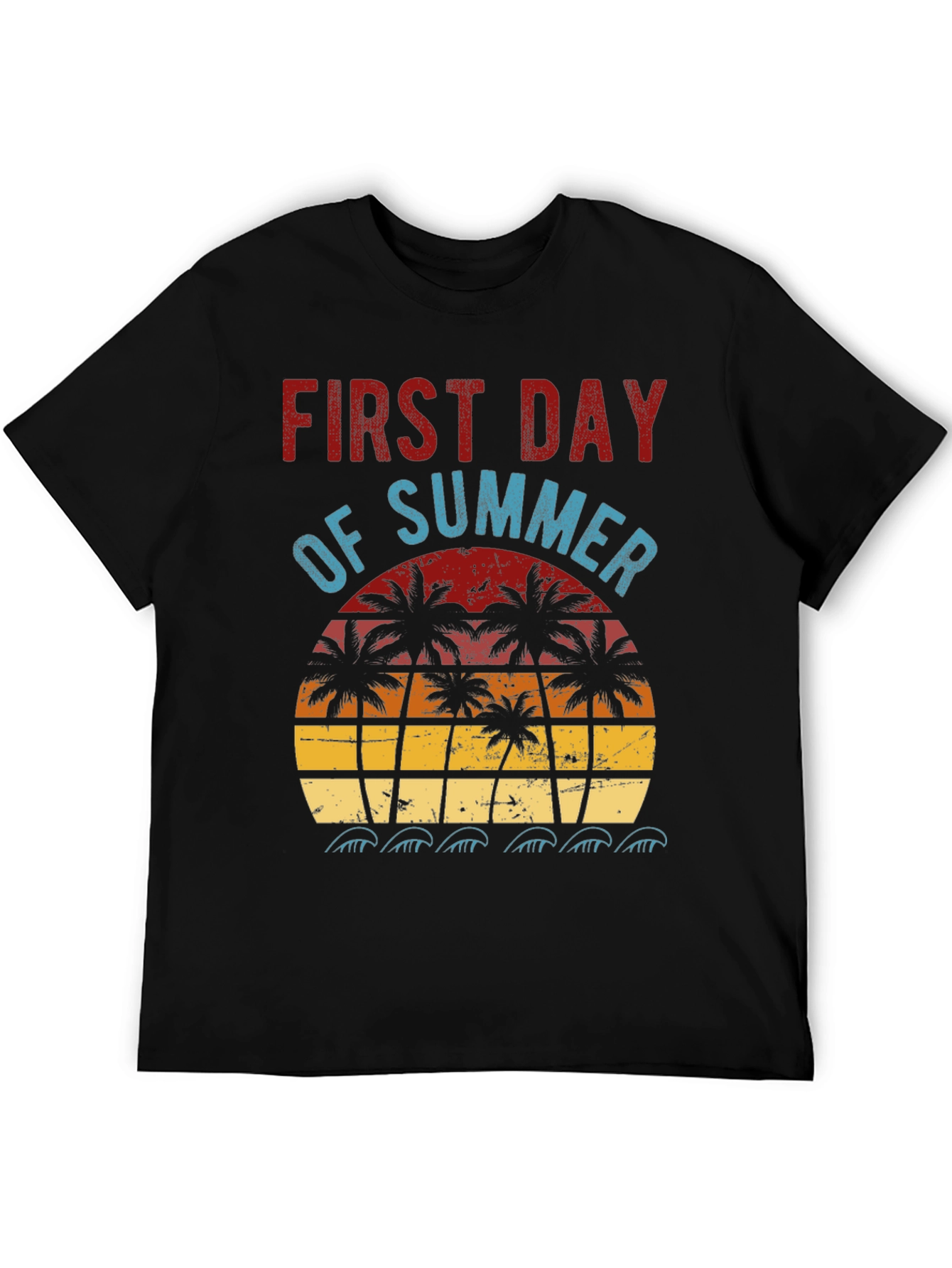 First Day of Summer T-Shirt - Beach Vibes