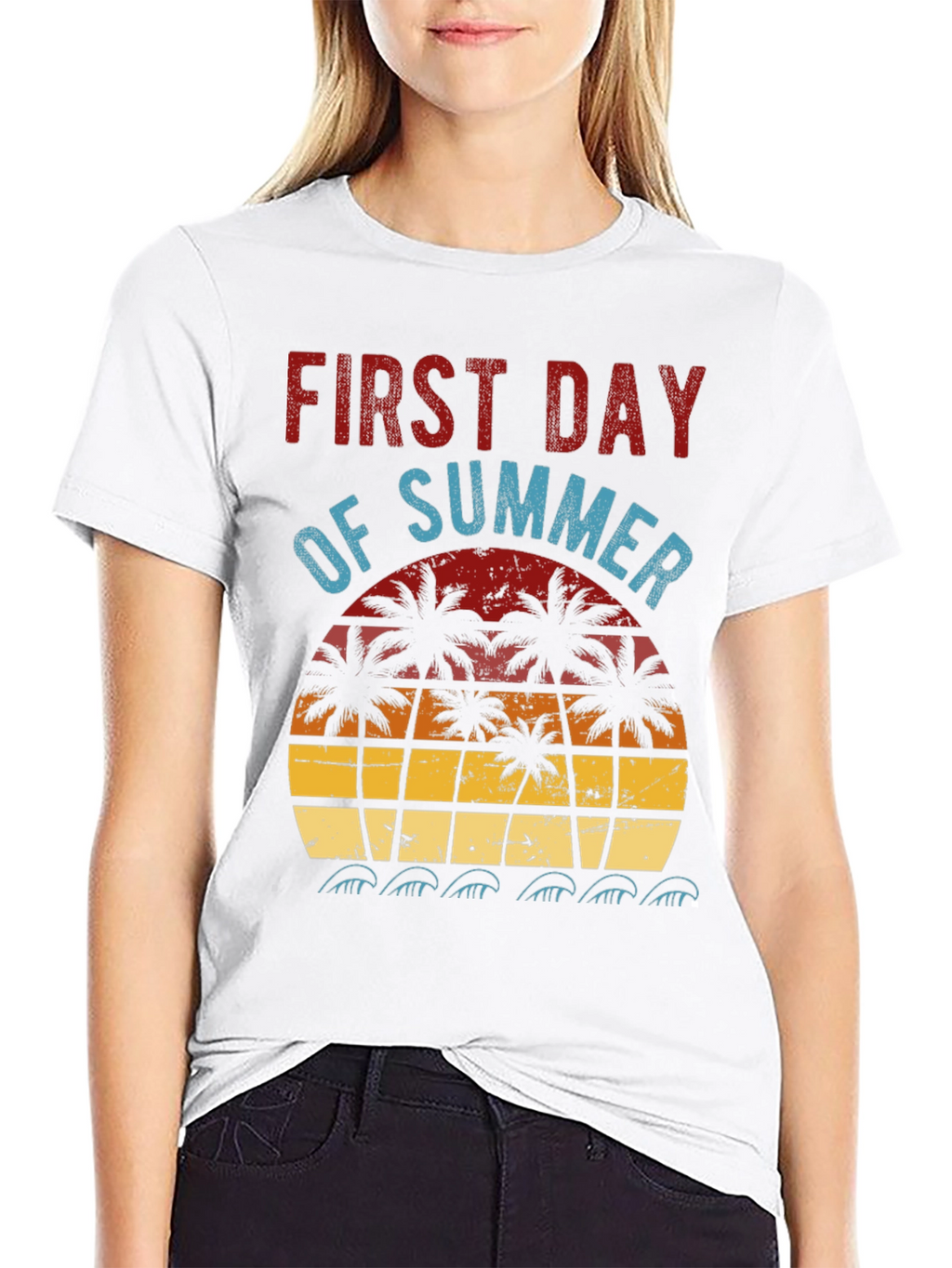 First Day of Summer T-Shirt - Beach Vibes