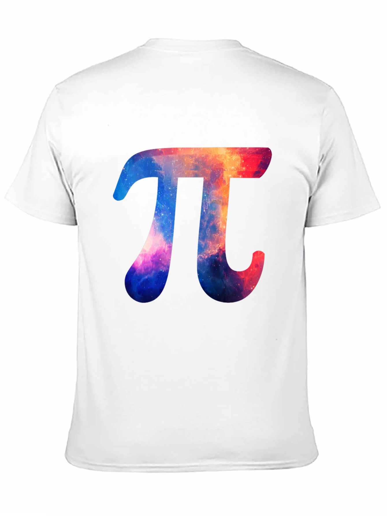Galaxy Pi Symbol Graphic T-Shirt