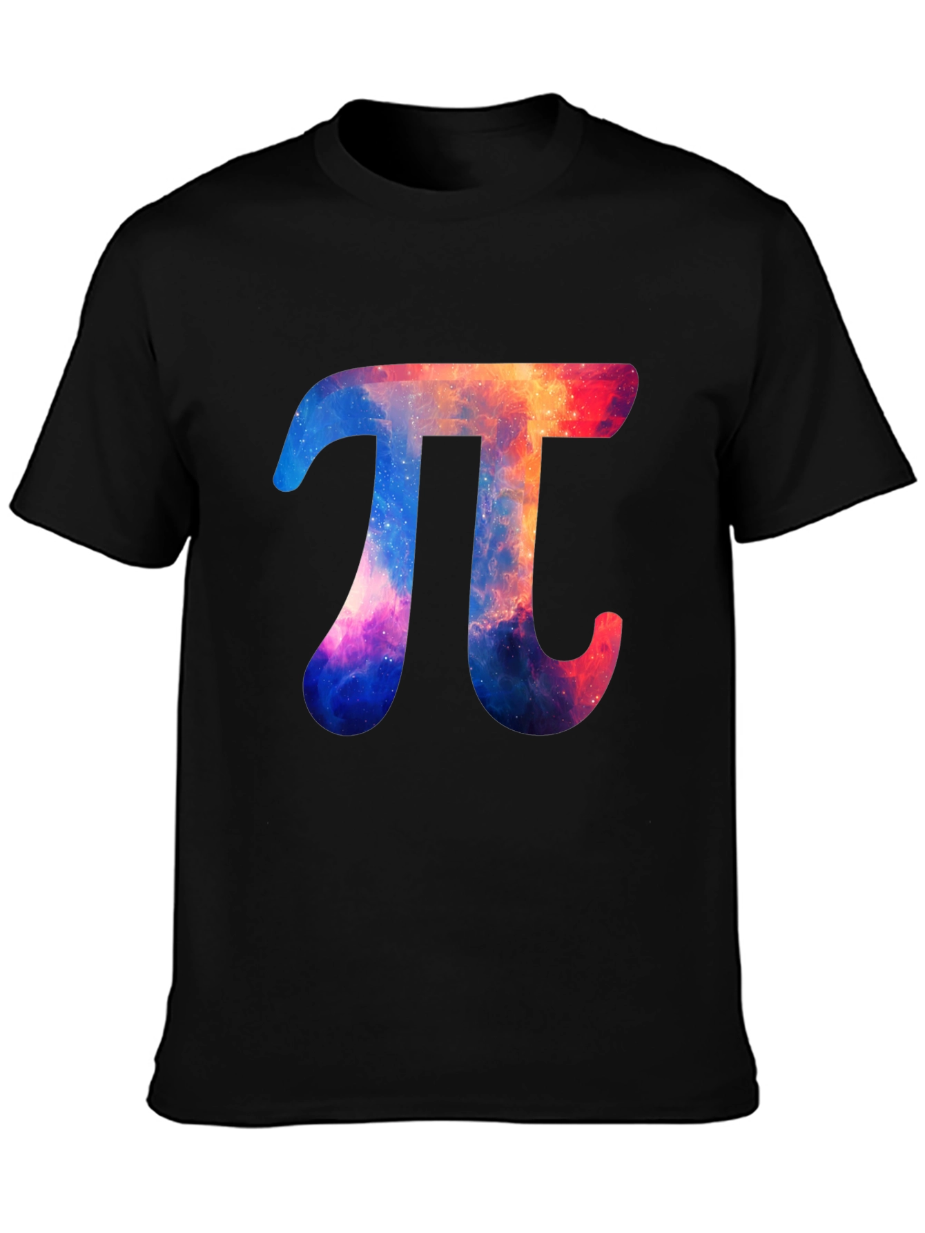 Galaxy Pi Symbol Graphic T-Shirt