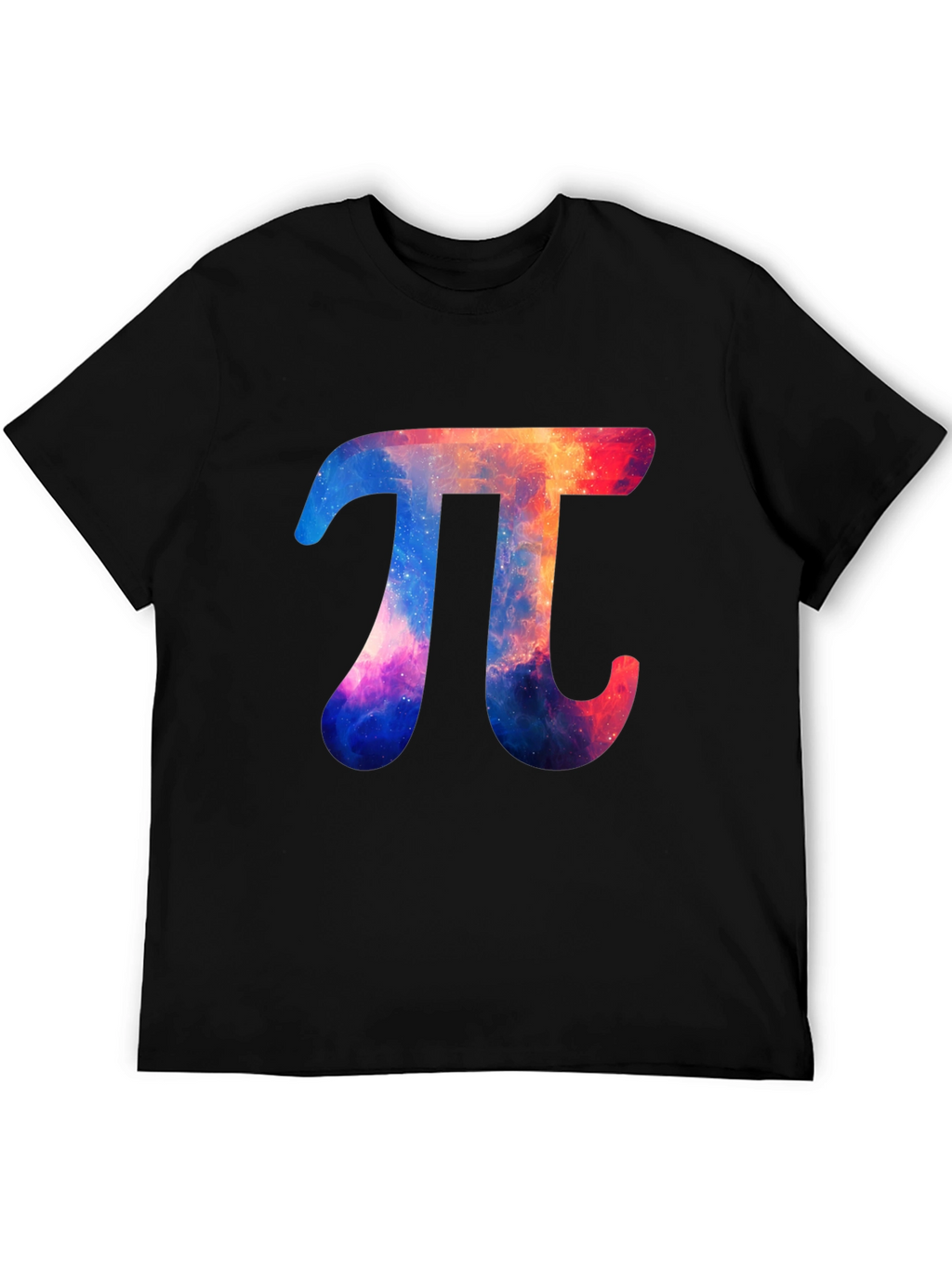 Galaxy Pi Symbol Graphic T-Shirt