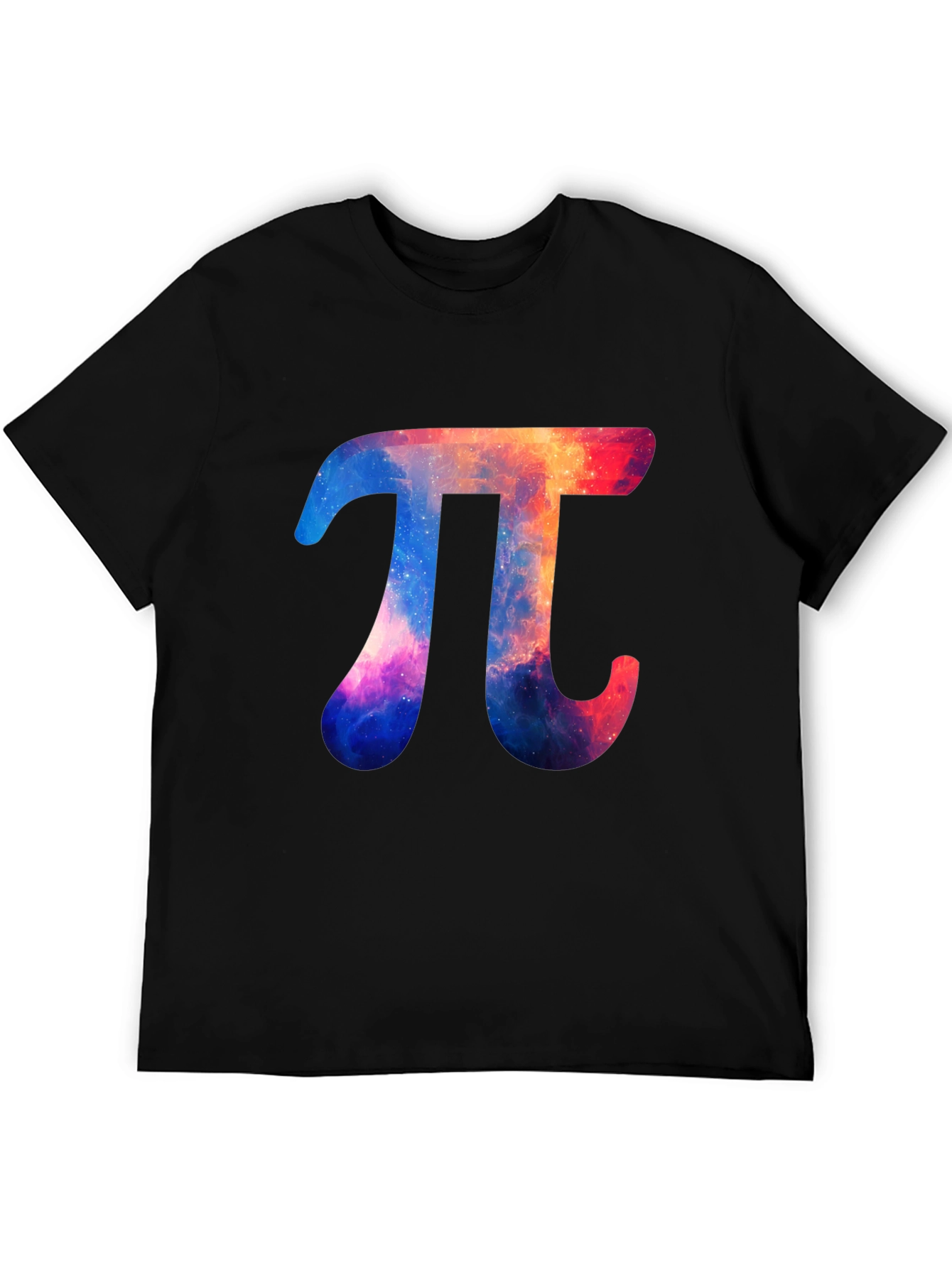 Galaxy Pi Symbol Graphic T-Shirt