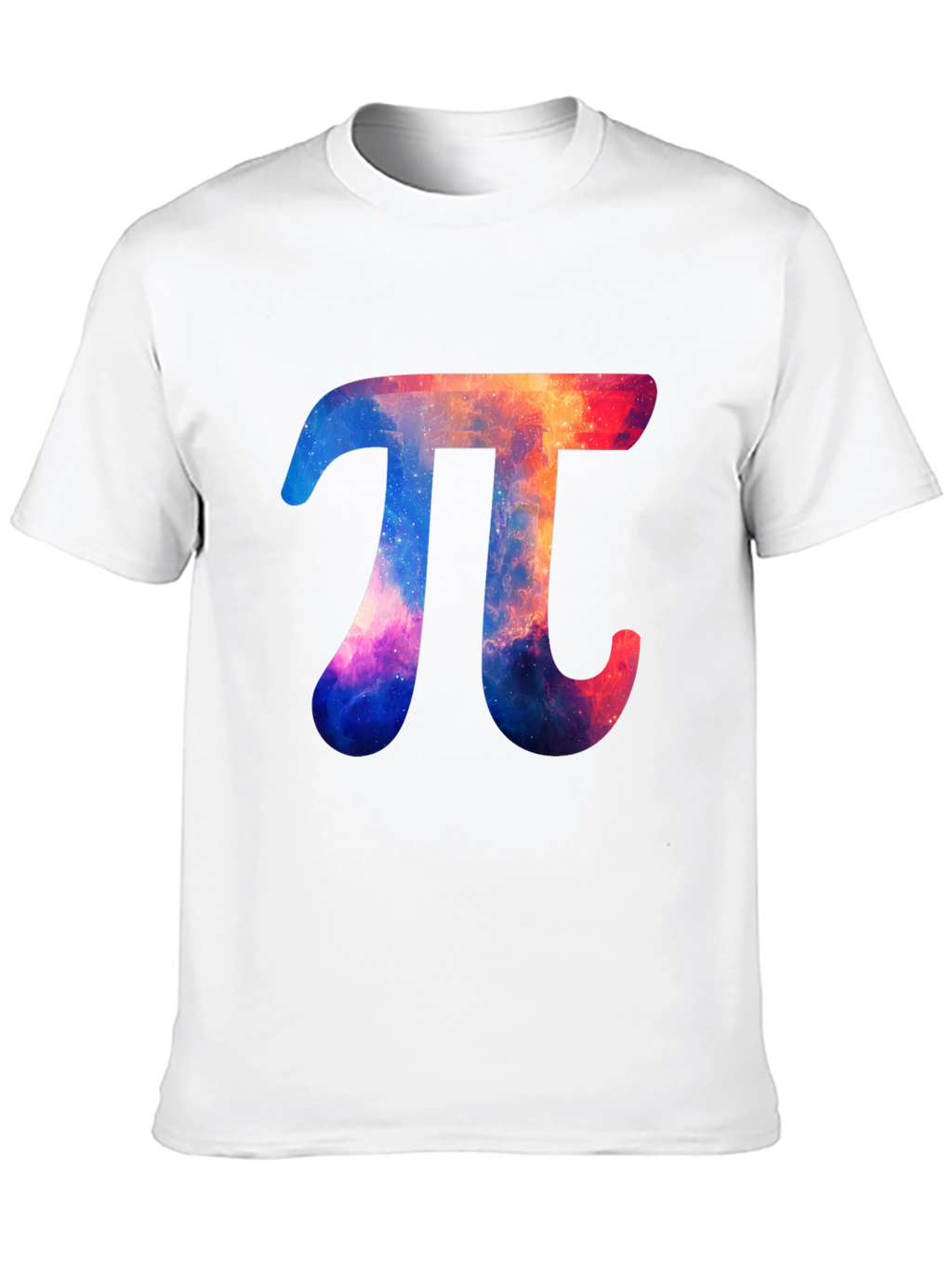 Galaxy Pi Symbol Graphic T-Shirt