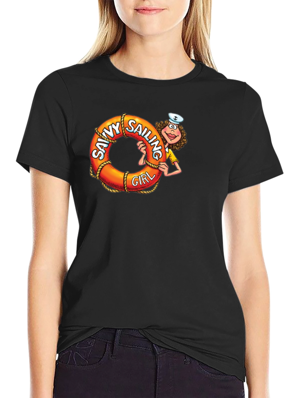 Savvy Sailing Girl T-Shirt