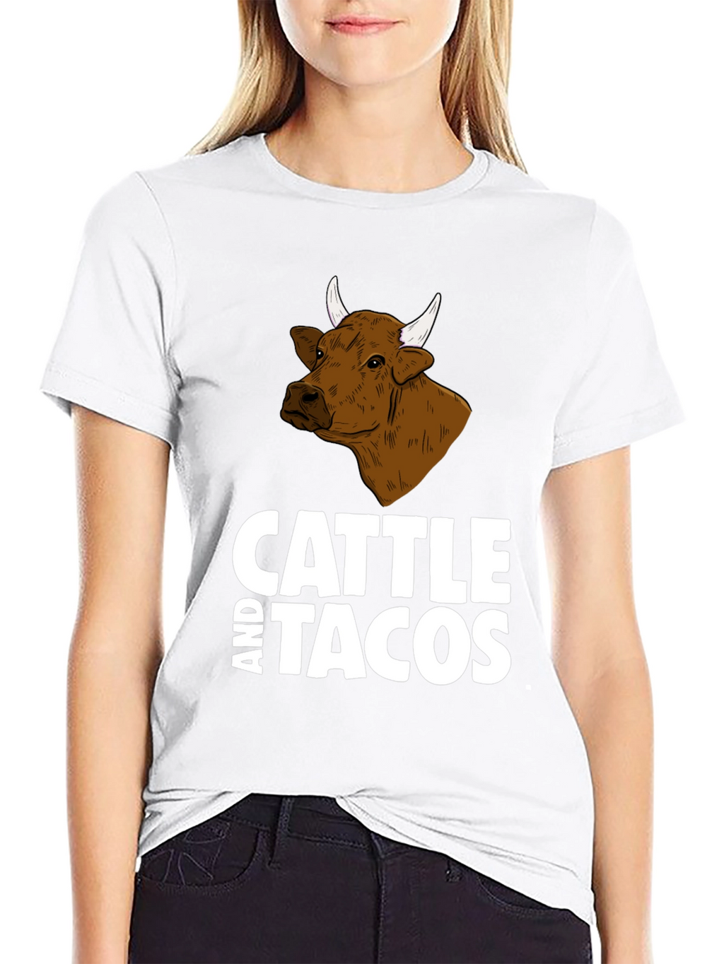 Cattle and Tacos Graphic Tee