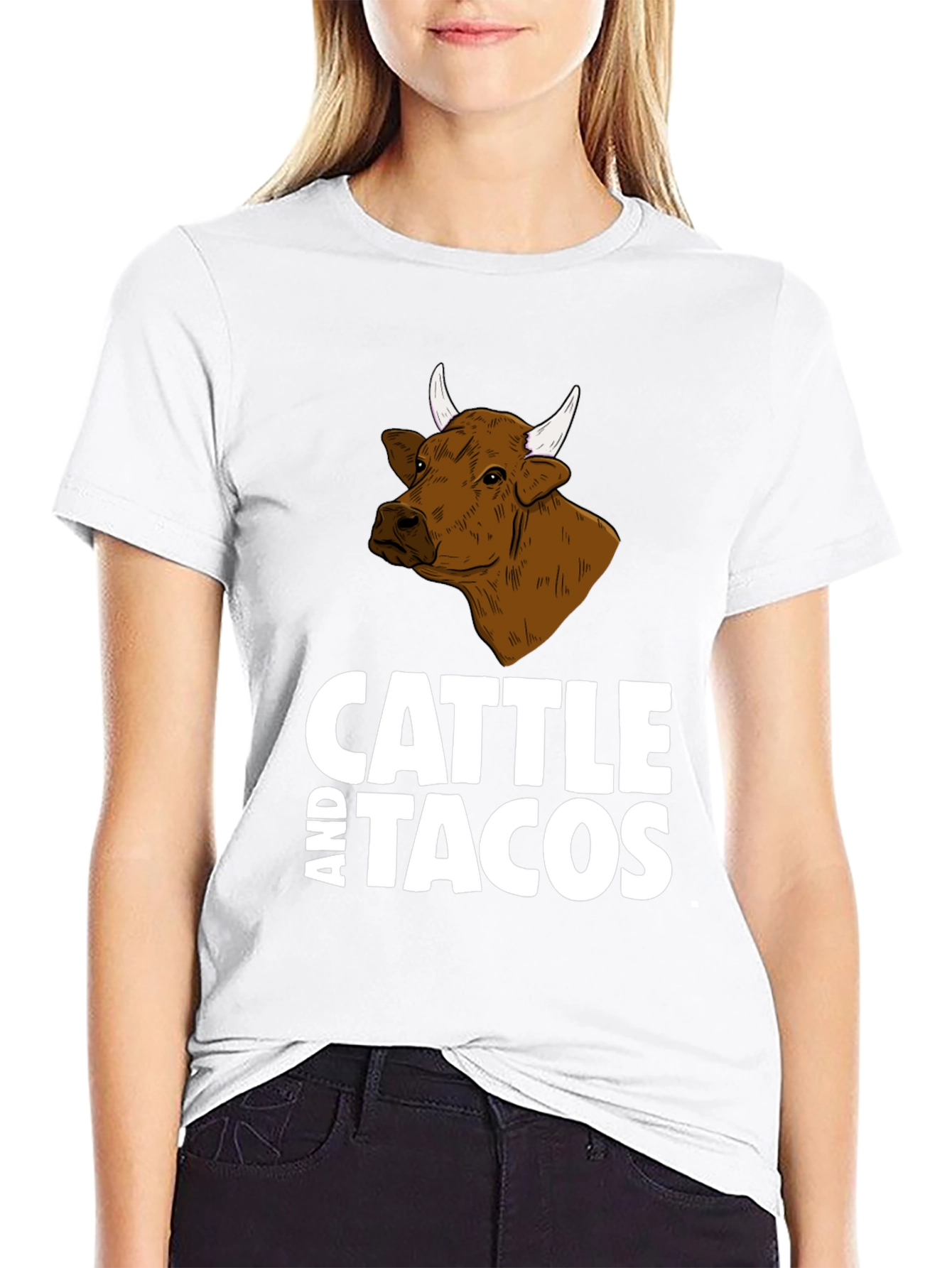 Cattle and Tacos Graphic Tee