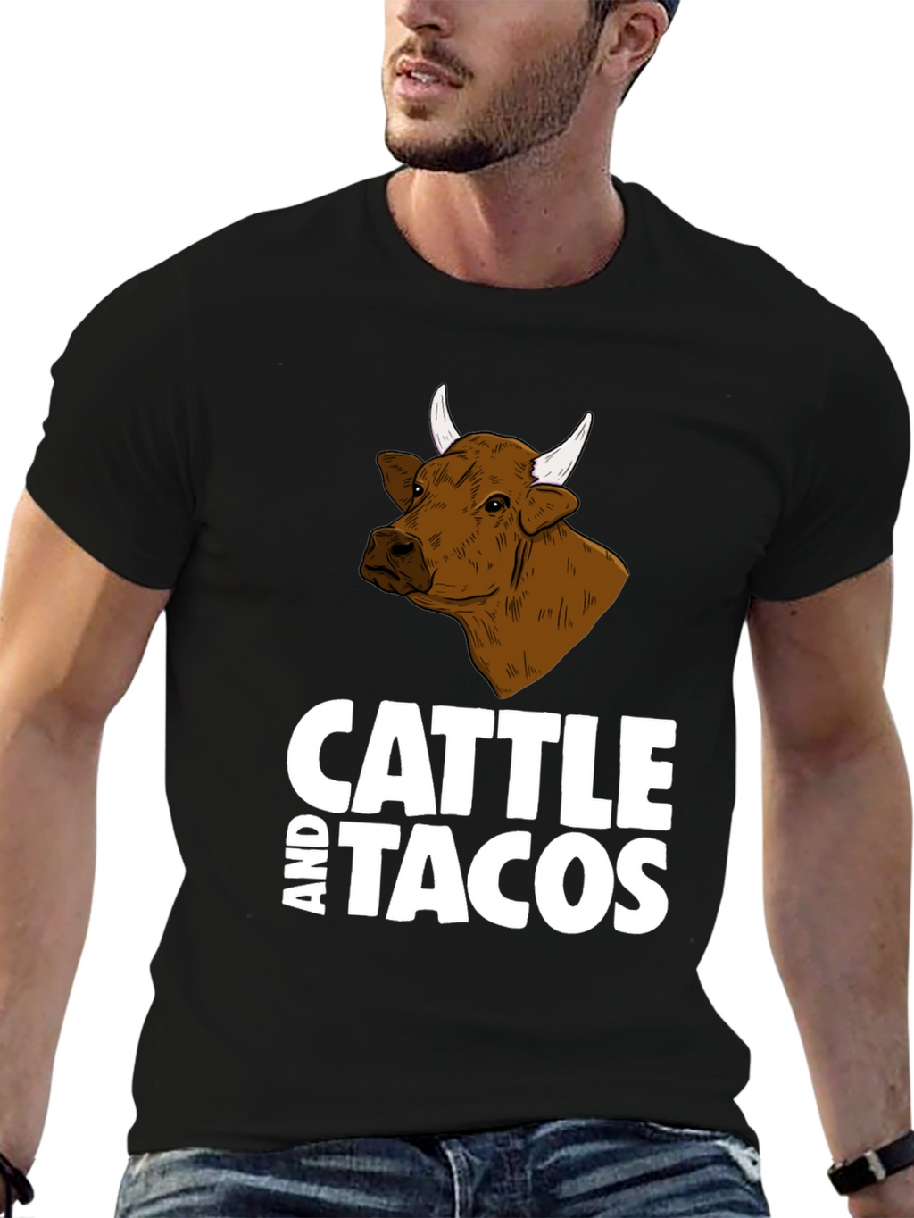 Cattle and Tacos Graphic Tee