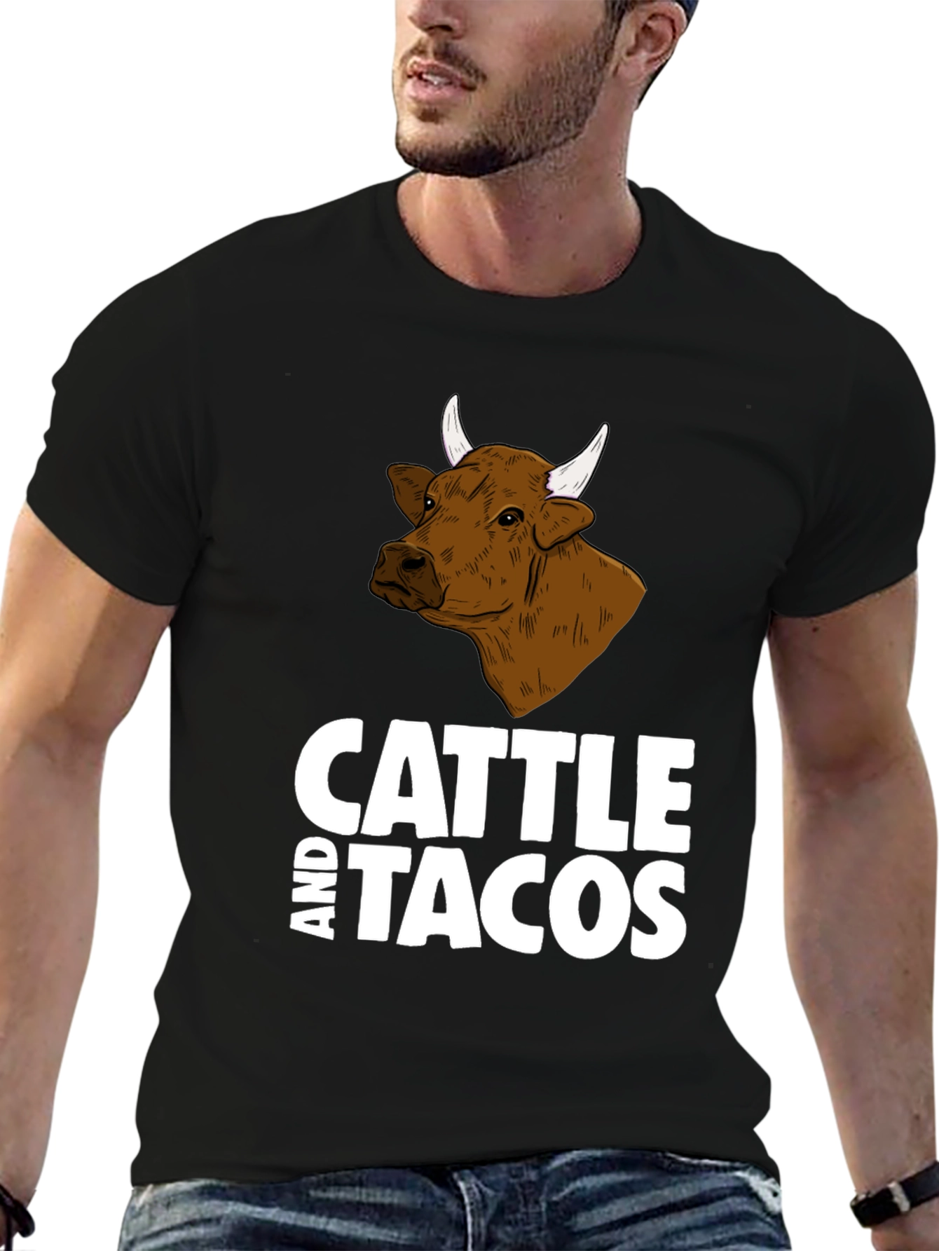 Cattle and Tacos Graphic Tee