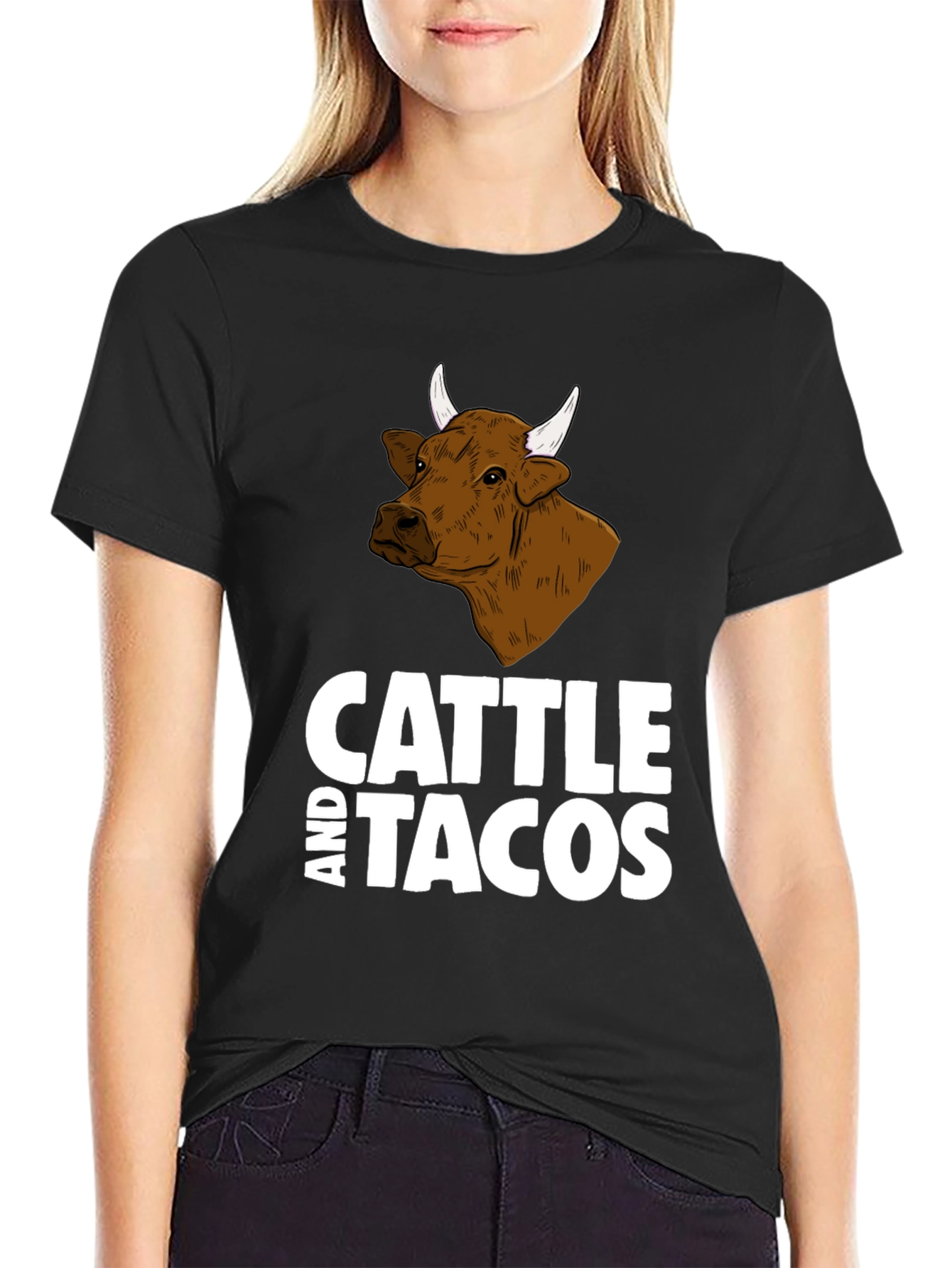 Cattle and Tacos Graphic Tee