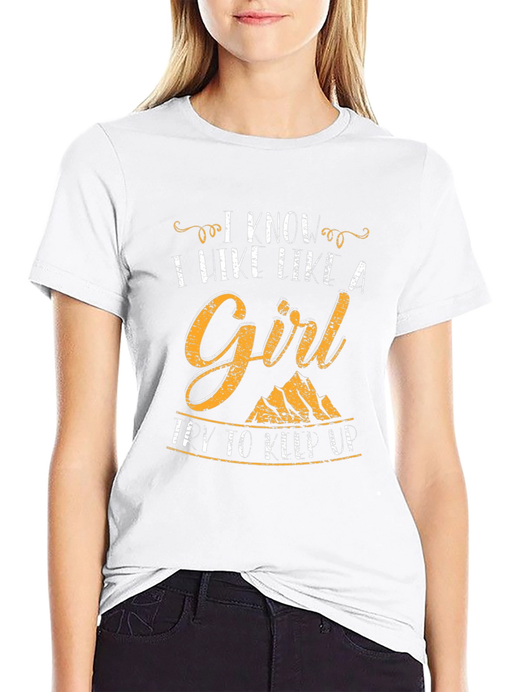 I Hike Like A Girl T-Shirt
