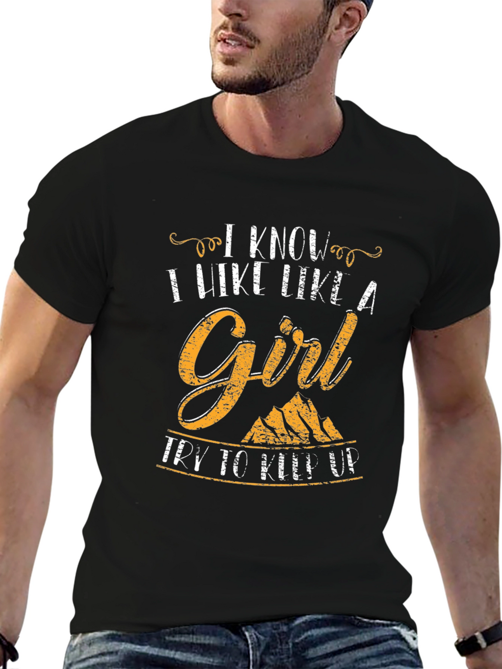 I Hike Like A Girl T-Shirt