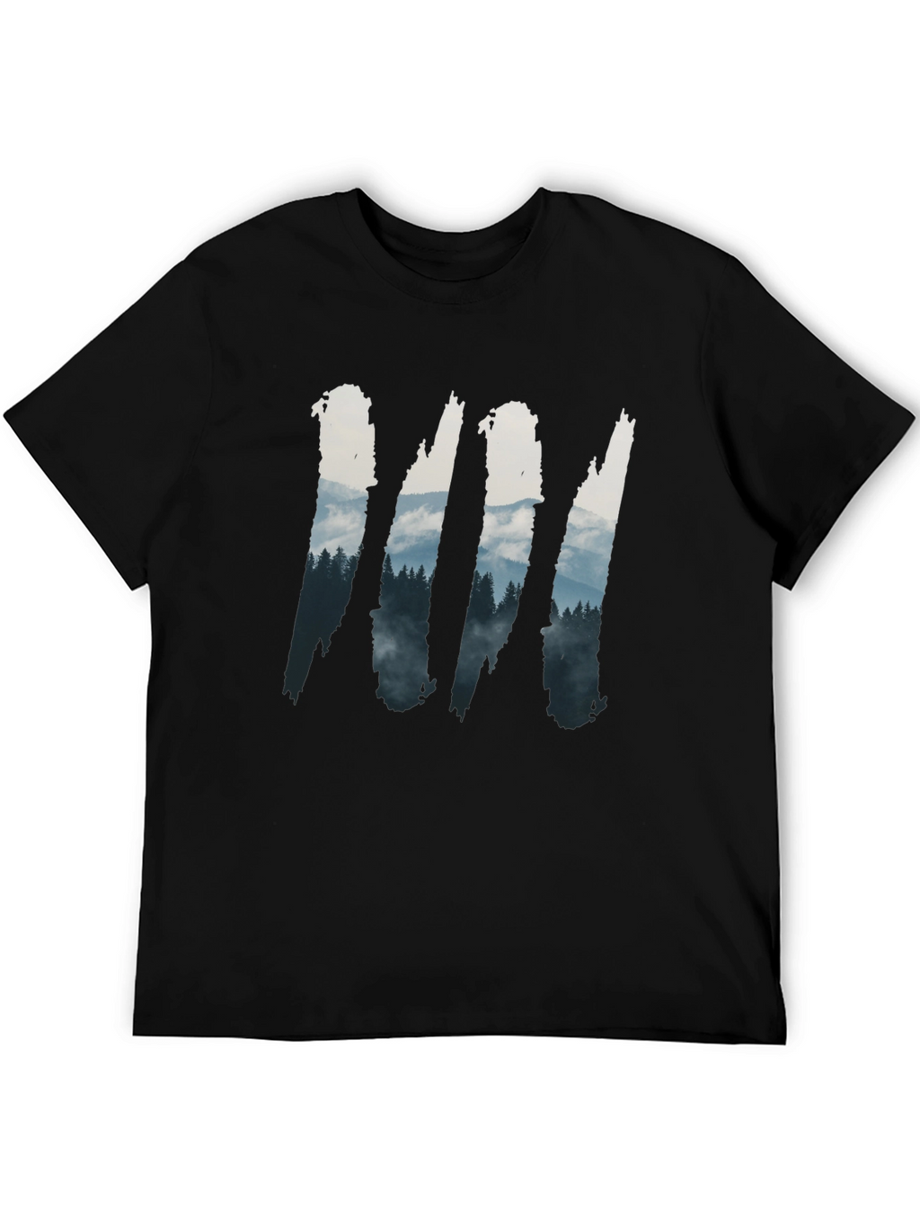 Mountainscape Graphic Print Tee