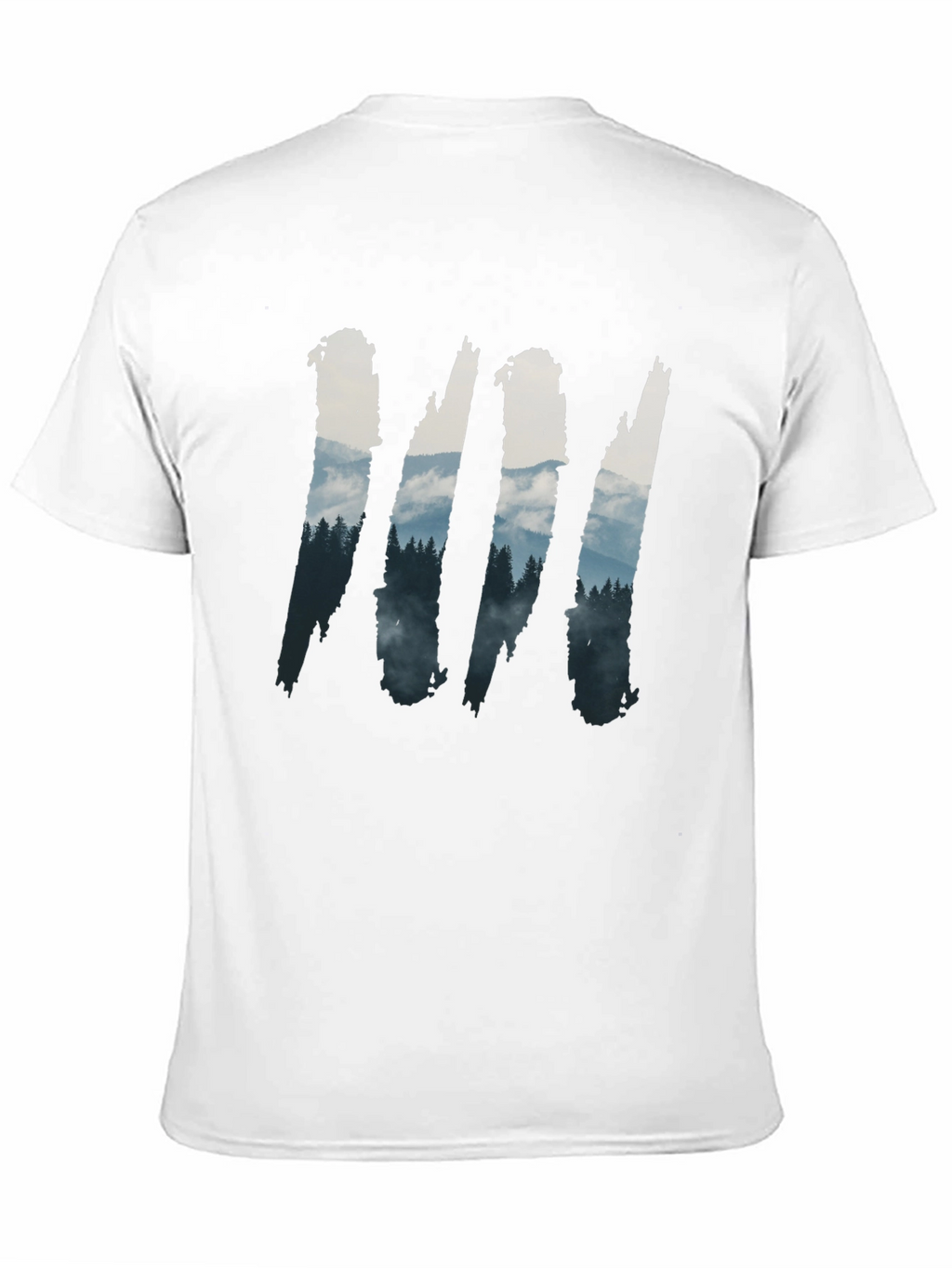 Mountainscape Graphic Print Tee