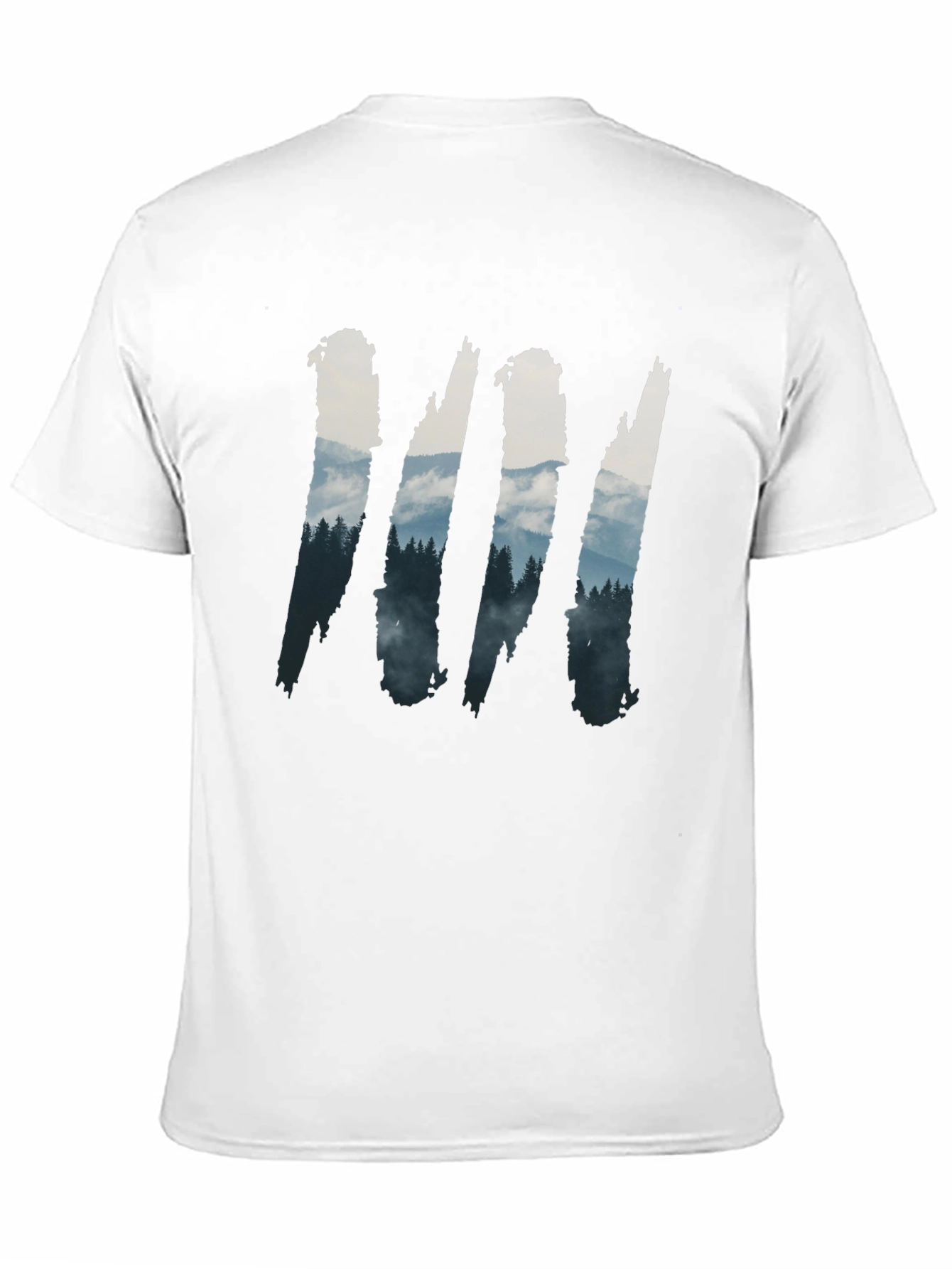 Mountainscape Graphic Print Tee
