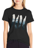 Mountainscape Graphic Print Tee