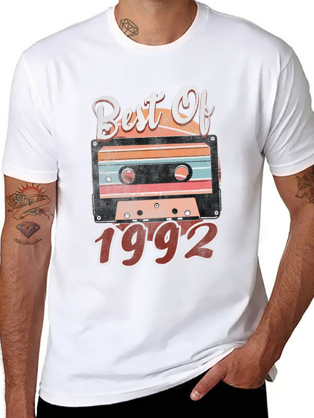 Best of 1992 Cassette Tape Graphic T-Shirt