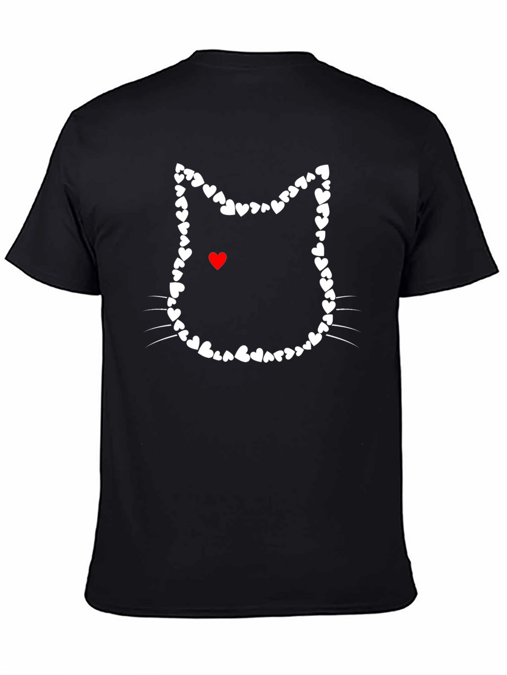 Heart Cat T-Shirt - Love Cats