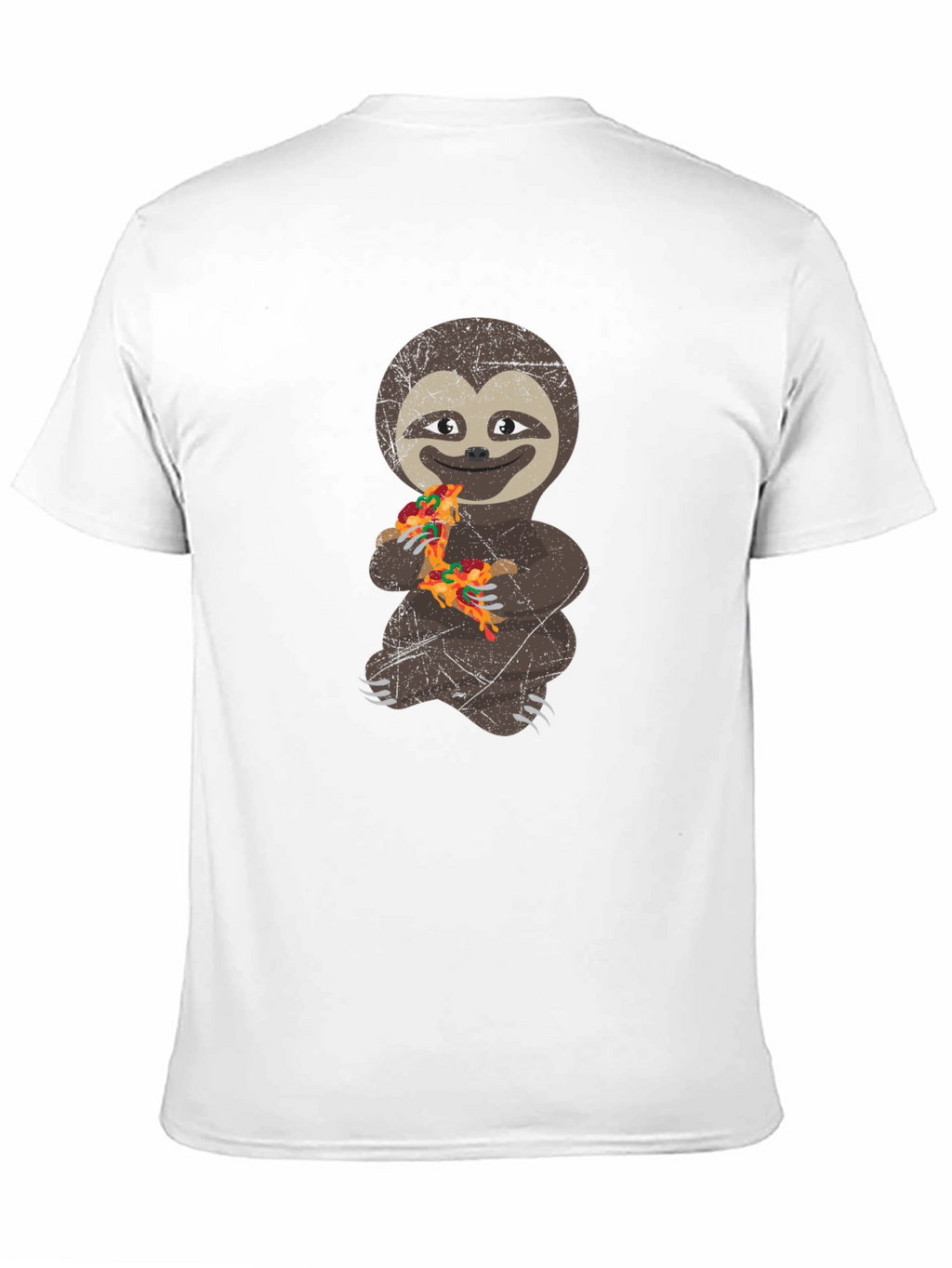 Sloth Pizza Lover T-Shirt - Funny Graphic Tee