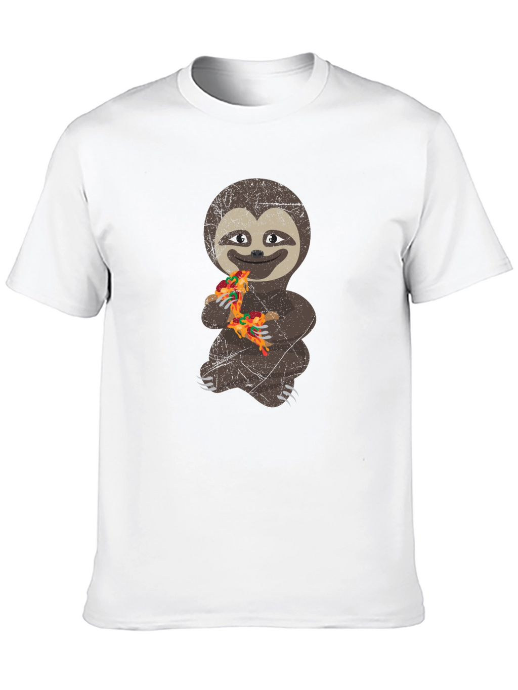 Sloth Pizza Lover T-Shirt - Funny Graphic Tee