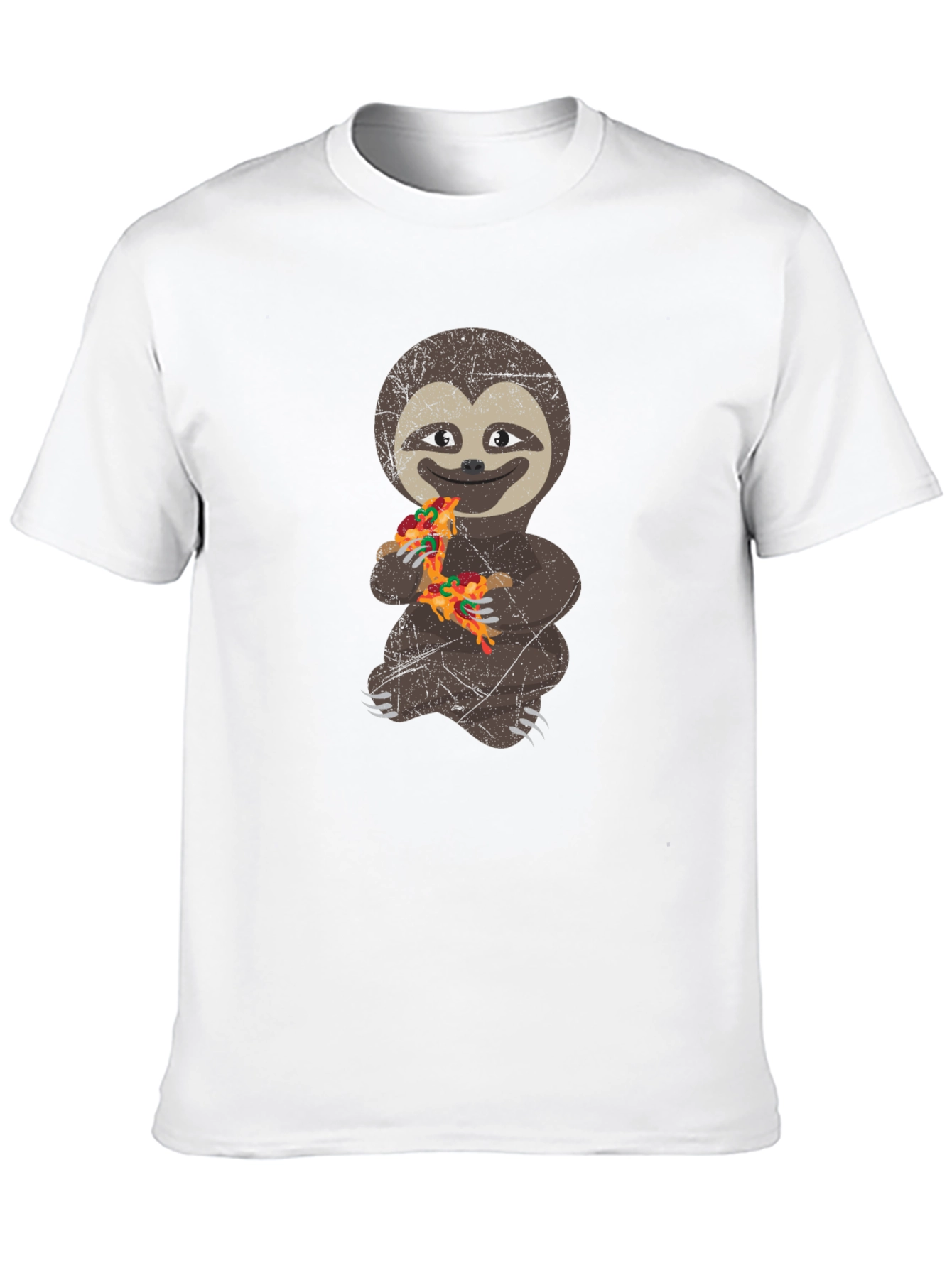 Sloth Pizza Lover T-Shirt - Funny Graphic Tee