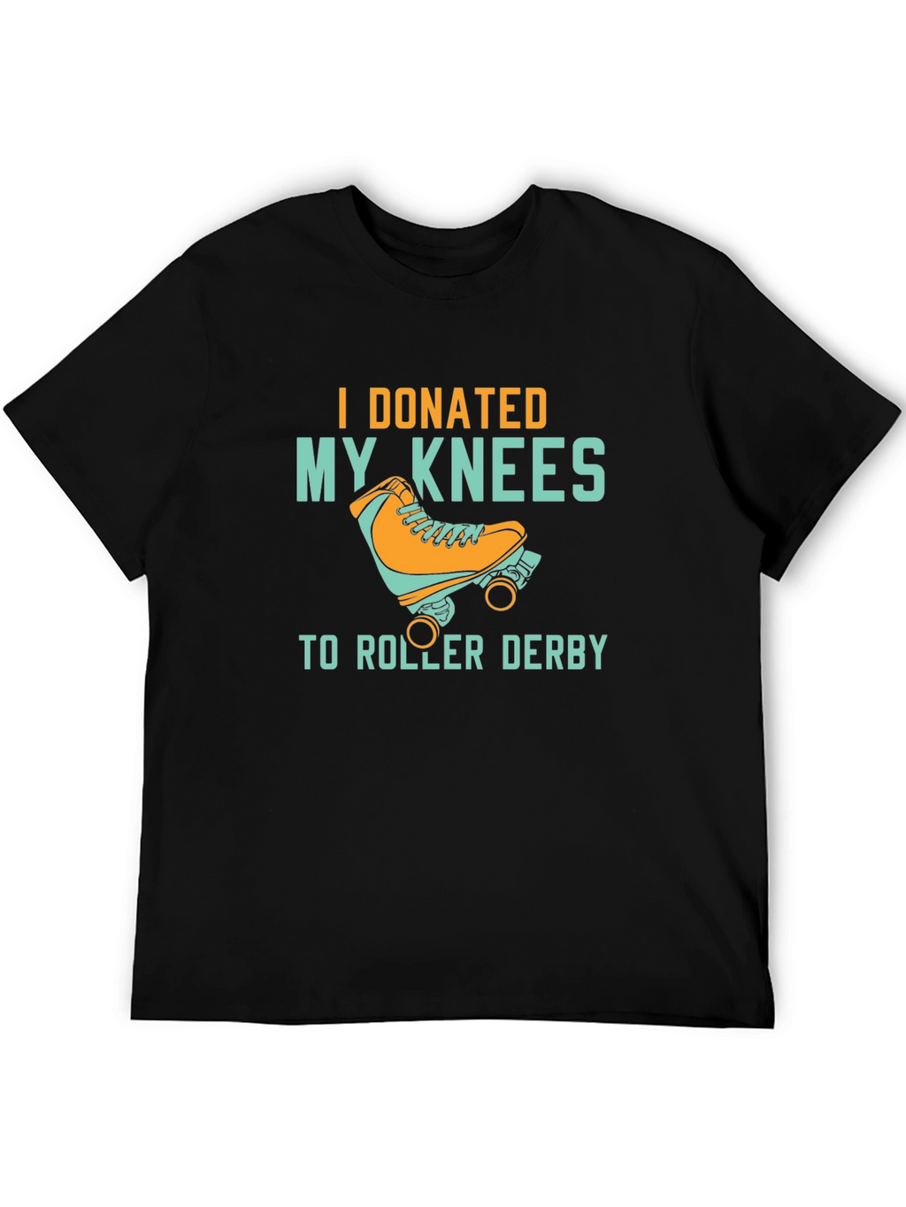 I Donated My Knees T-Shirt - Roller Derby Tee