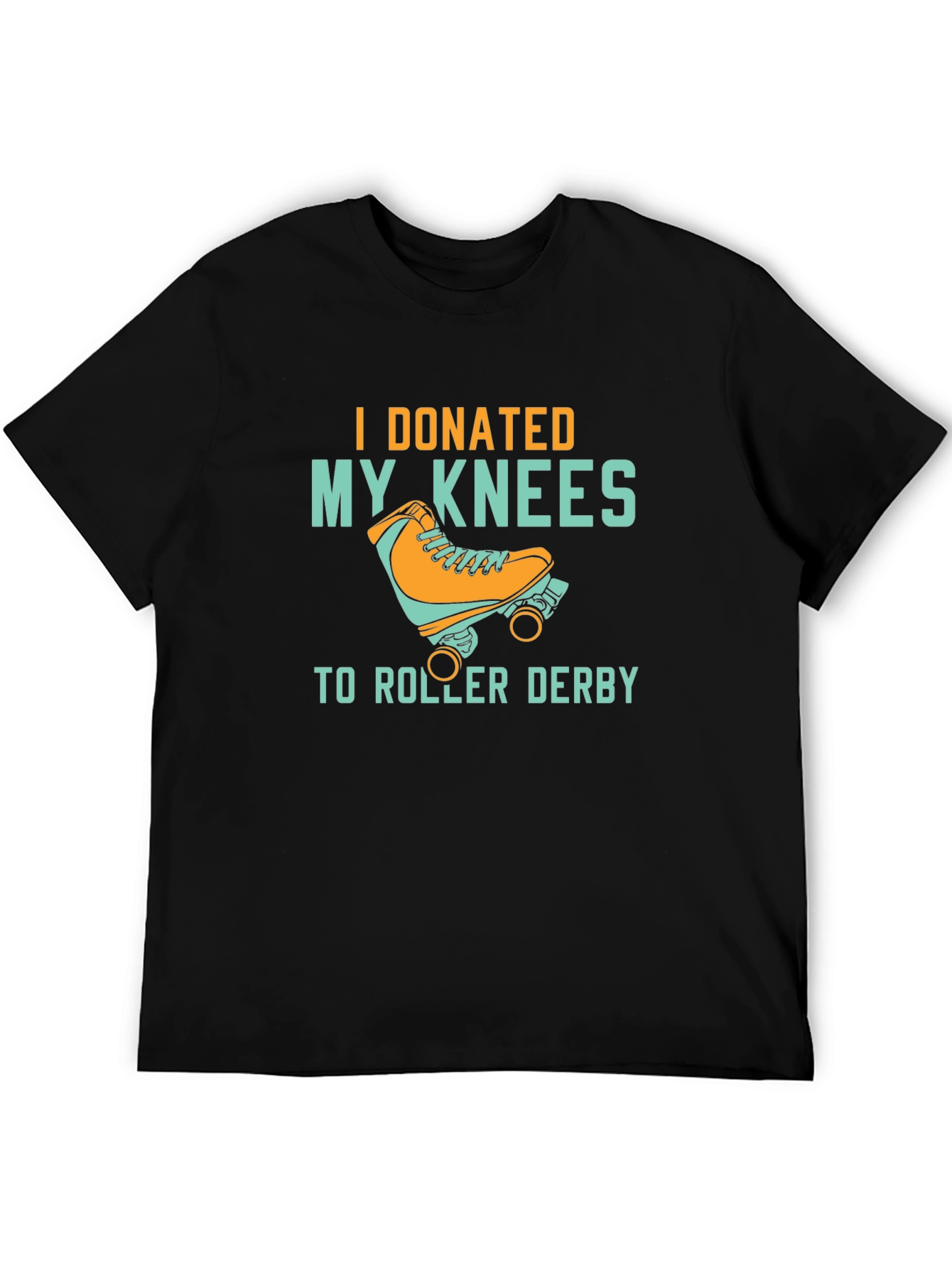 I Donated My Knees T-Shirt - Roller Derby Tee